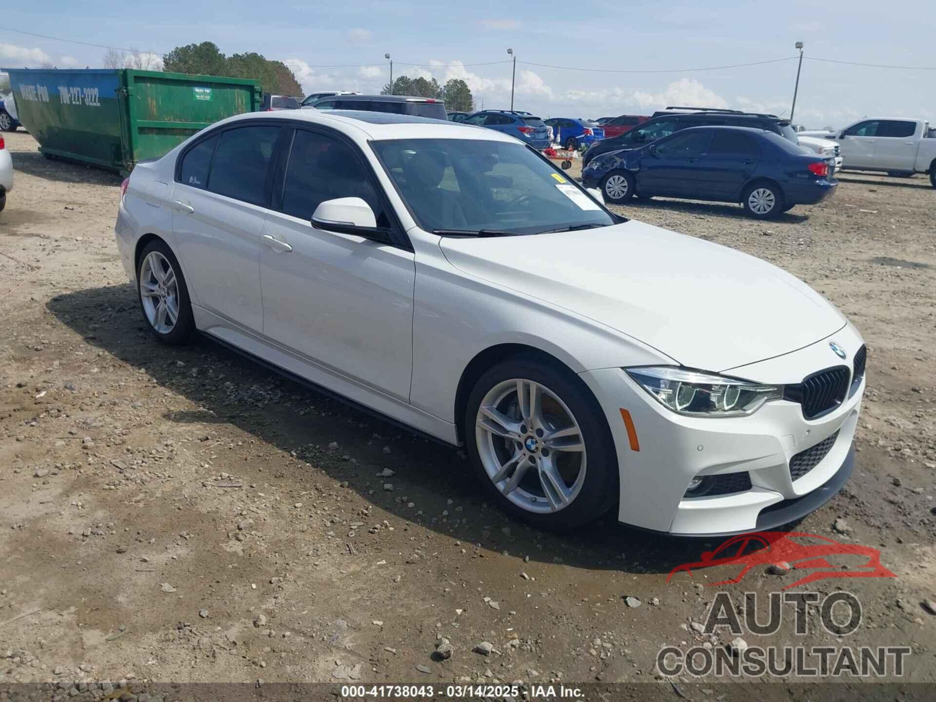 BMW 330I 2017 - WBA8B9G55HNT89734