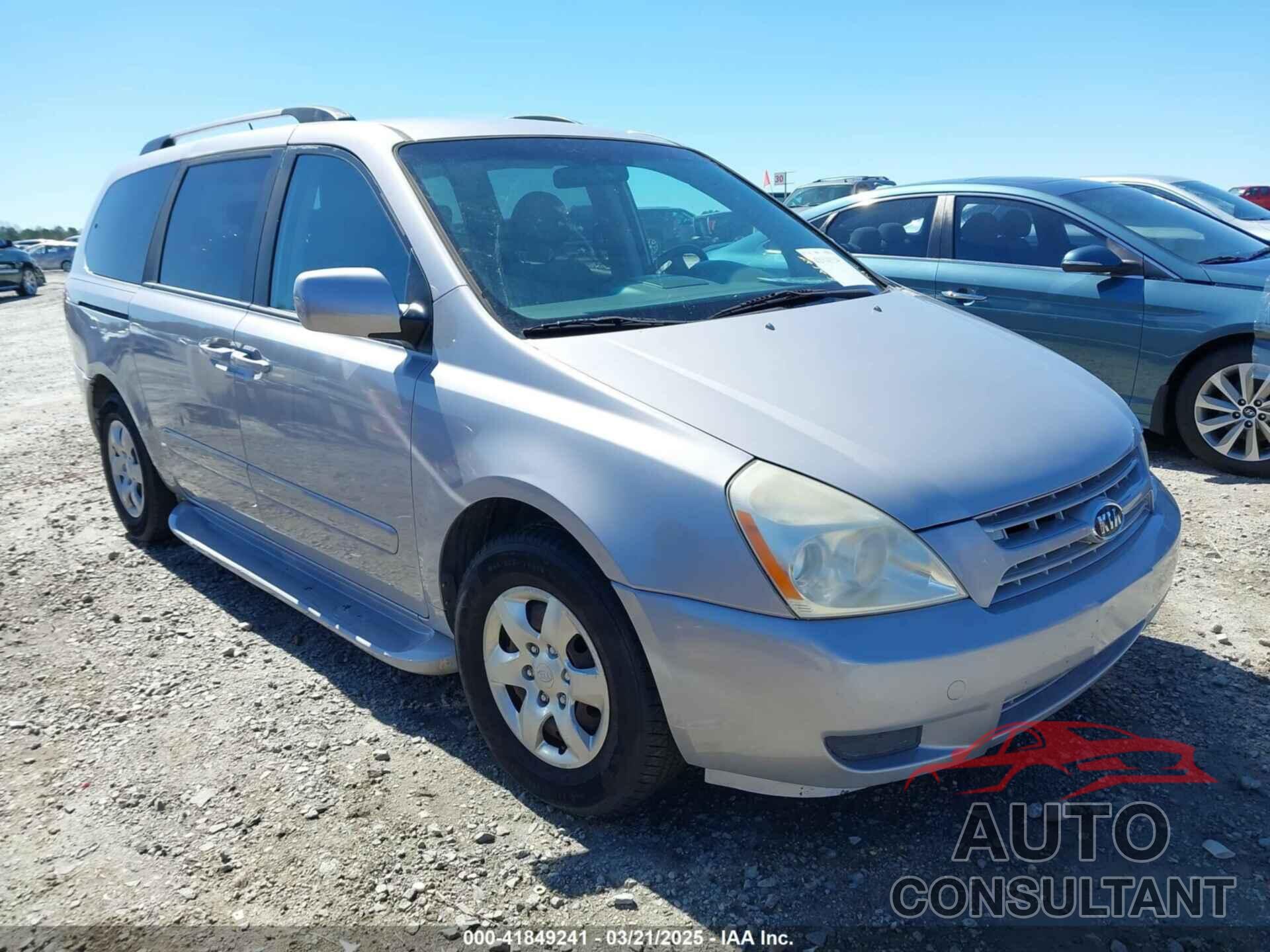 KIA SEDONA 2009 - KNDMB233496315780