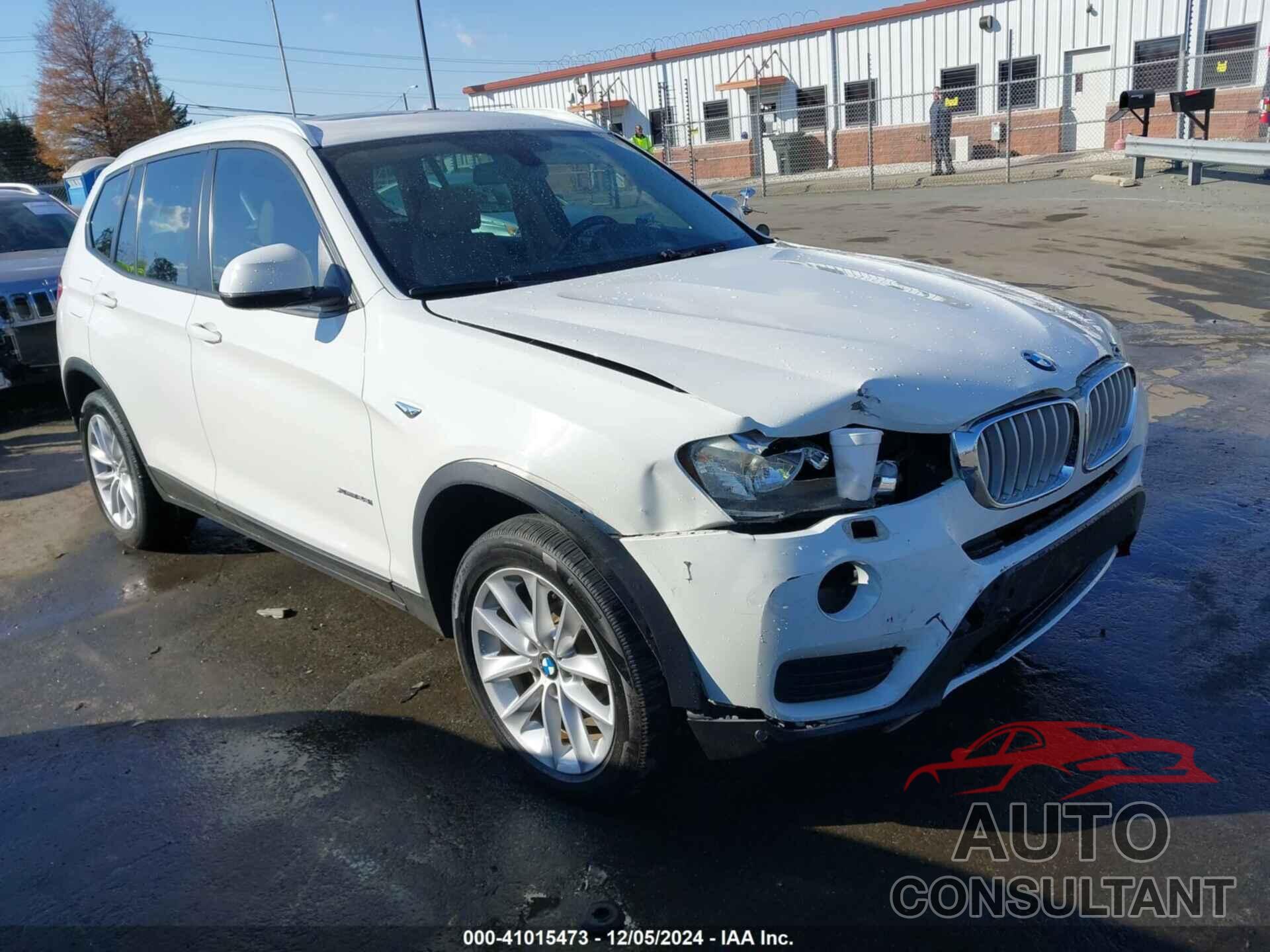 BMW X3 2016 - 5UXWX9C55G0D68090