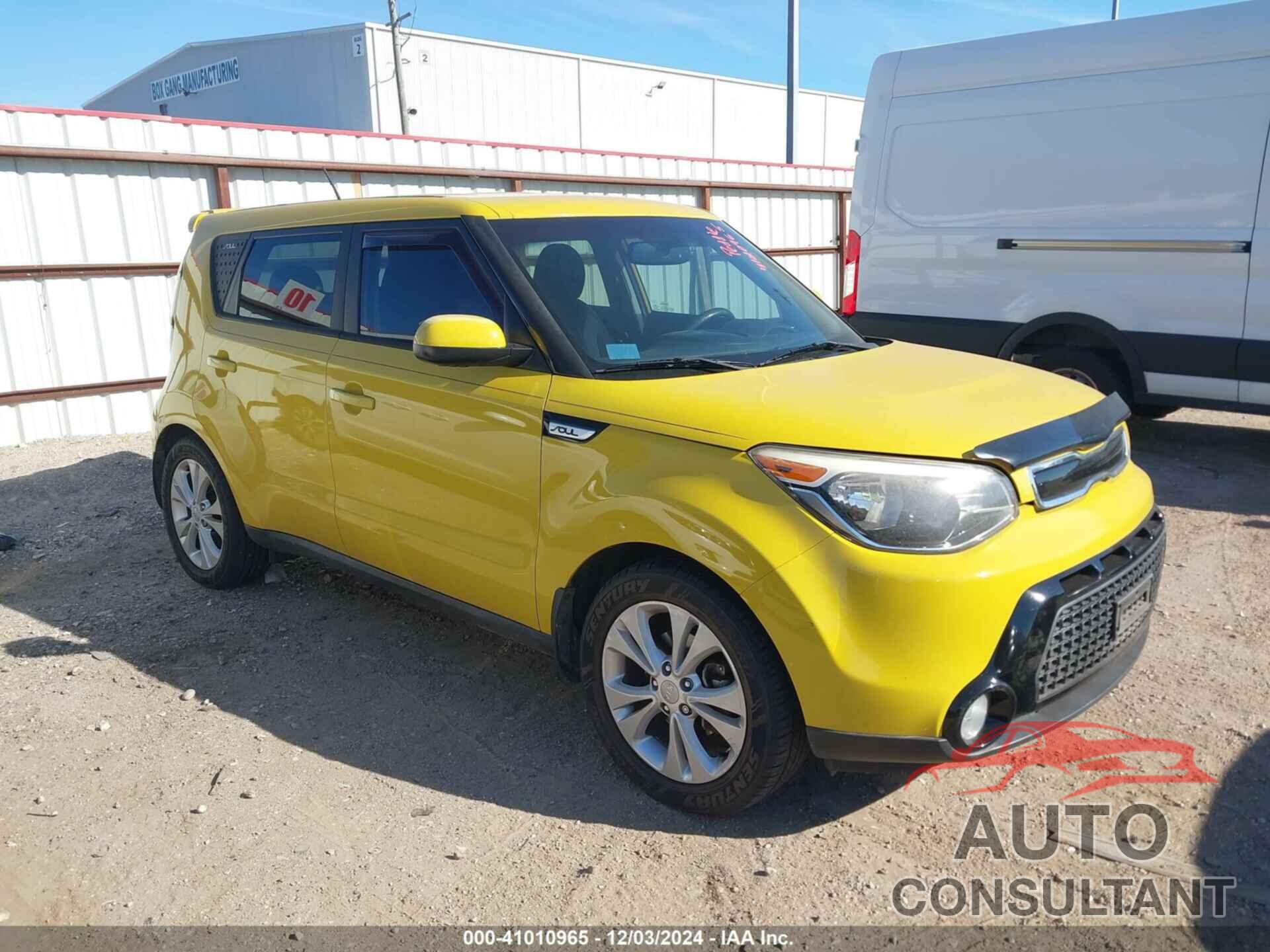 KIA SOUL 2016 - KNDJP3A51G7275602