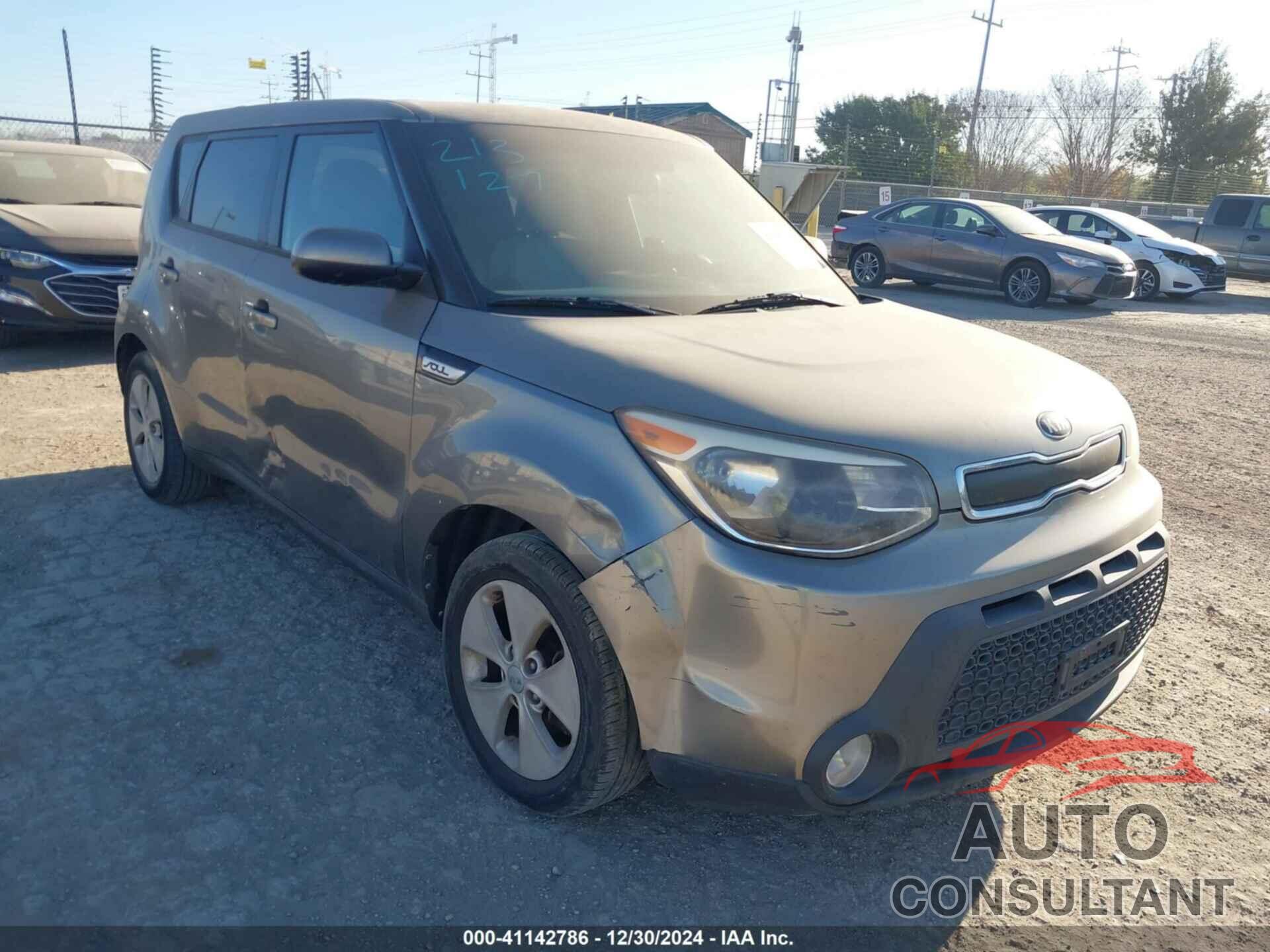 KIA SOUL 2015 - KNDJN2A20F7213127