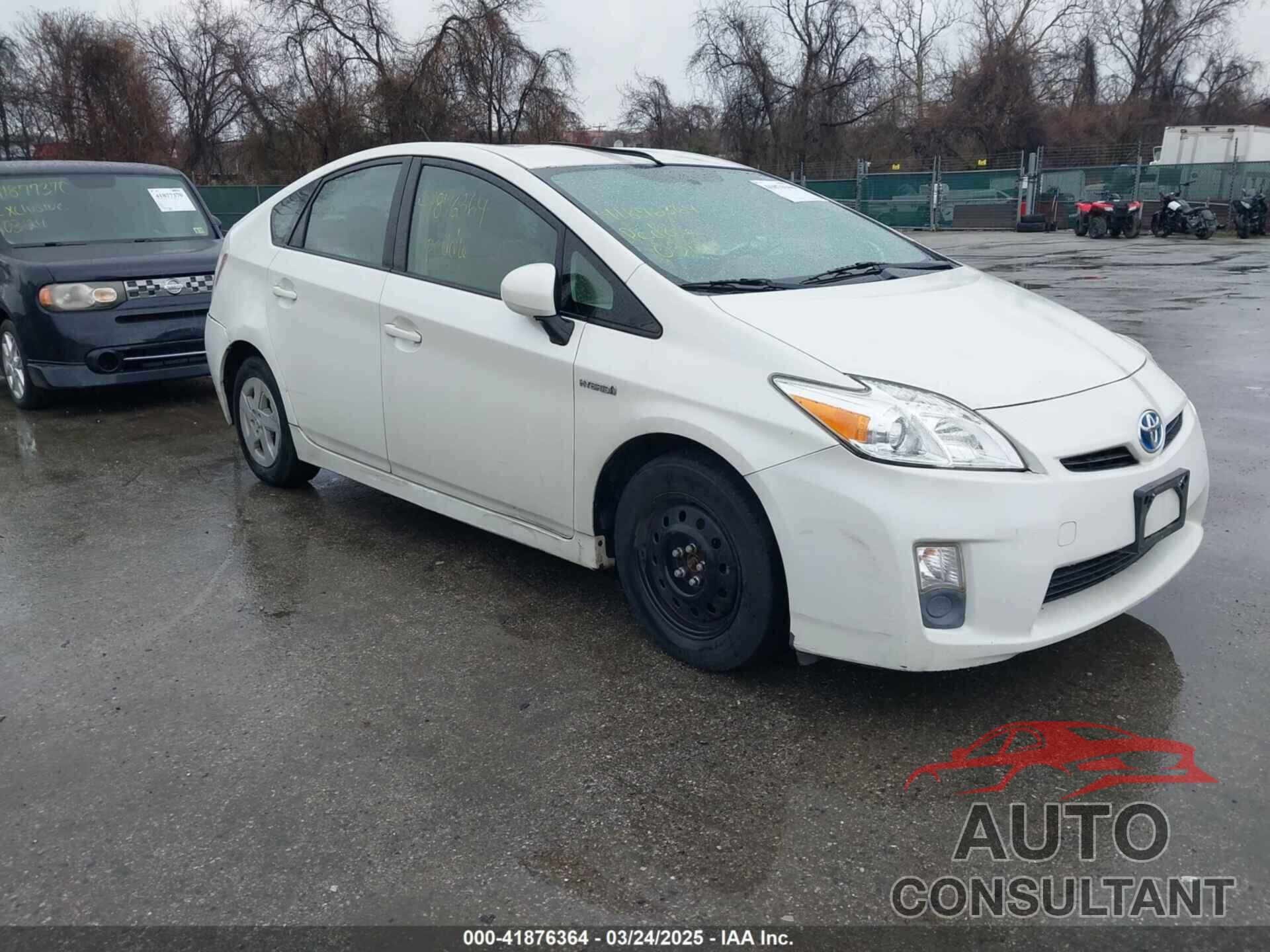 TOYOTA PRIUS 2011 - JTDKN3DU2B0328970