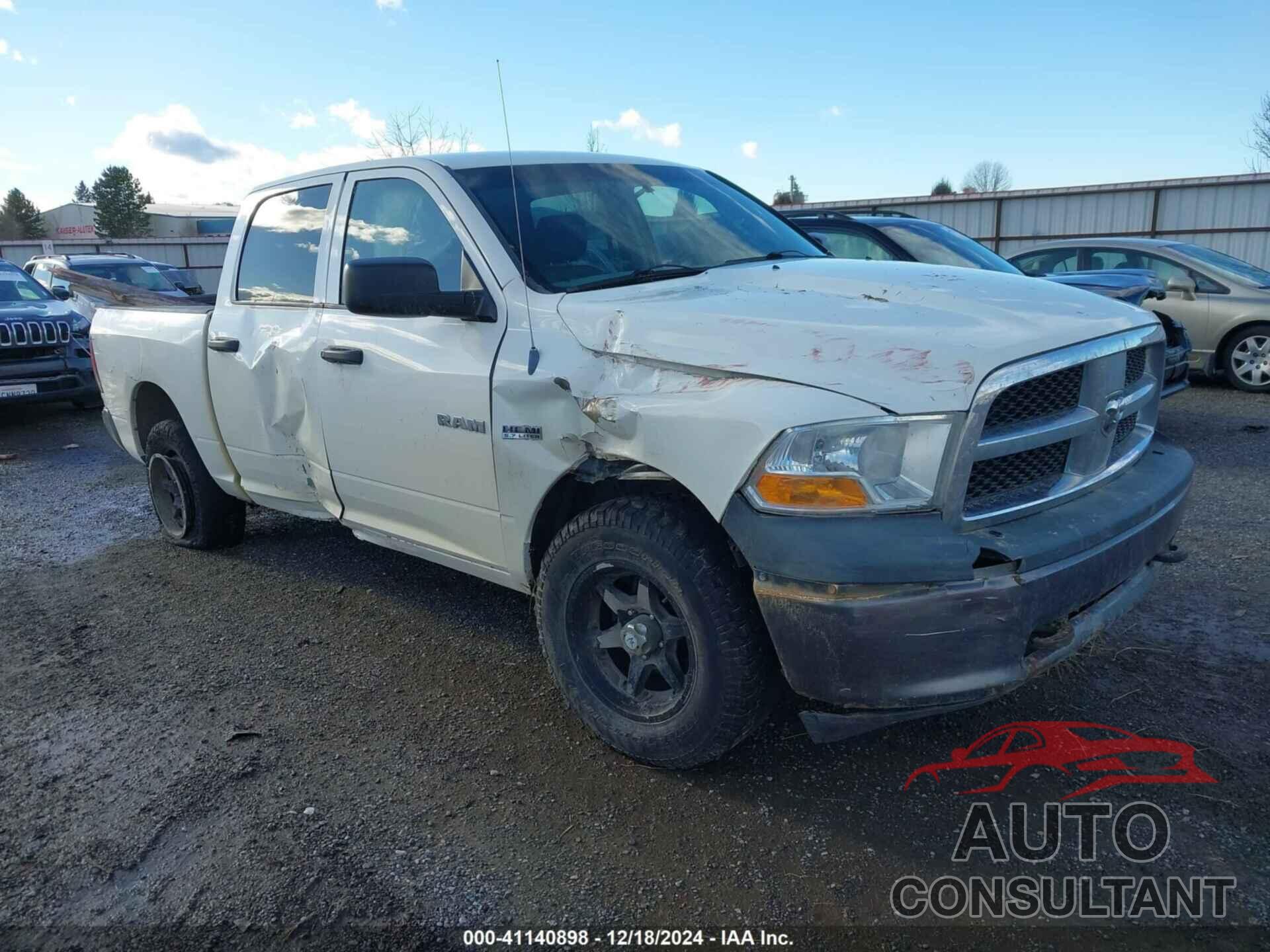 DODGE RAM 1500 2009 - 1D3HV13T39S817553