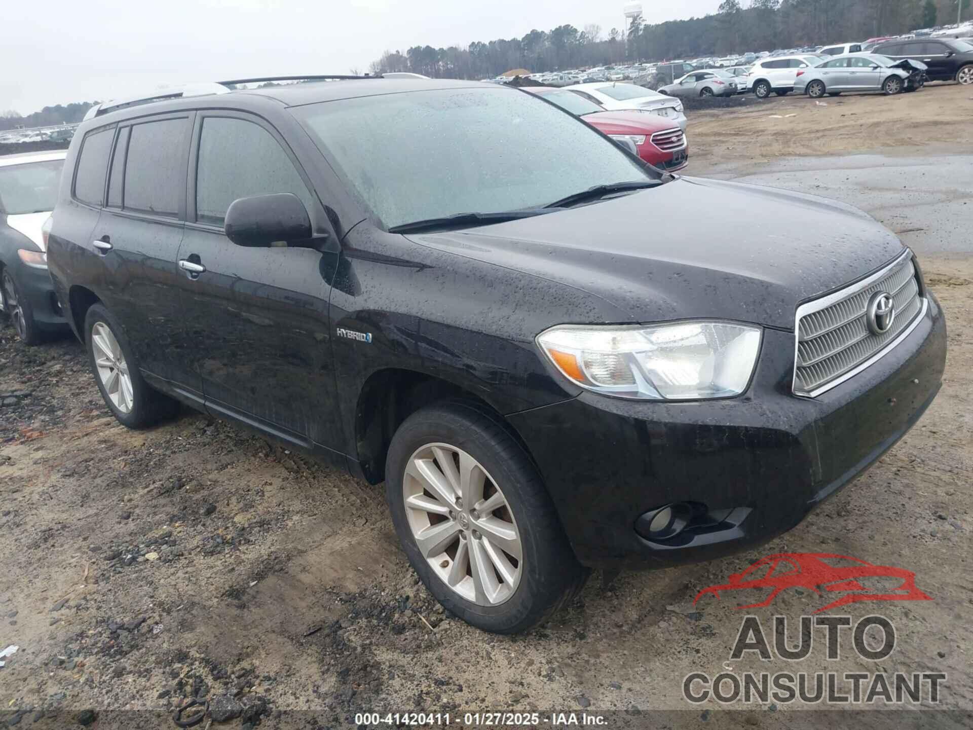 TOYOTA HIGHLANDER HYBRID 2010 - JTEJW3EH3A2039914