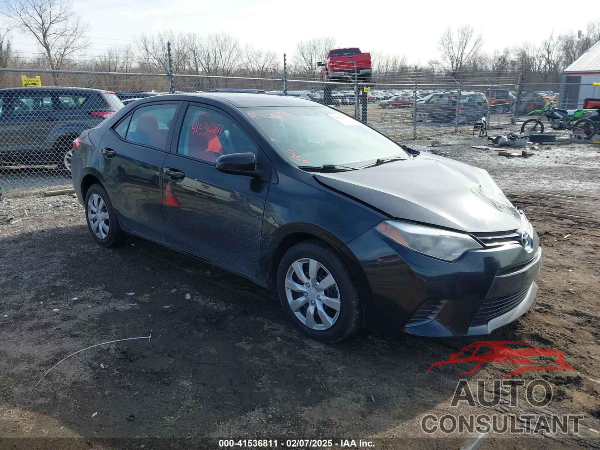 TOYOTA COROLLA 2016 - 5YFBURHE3GP401771