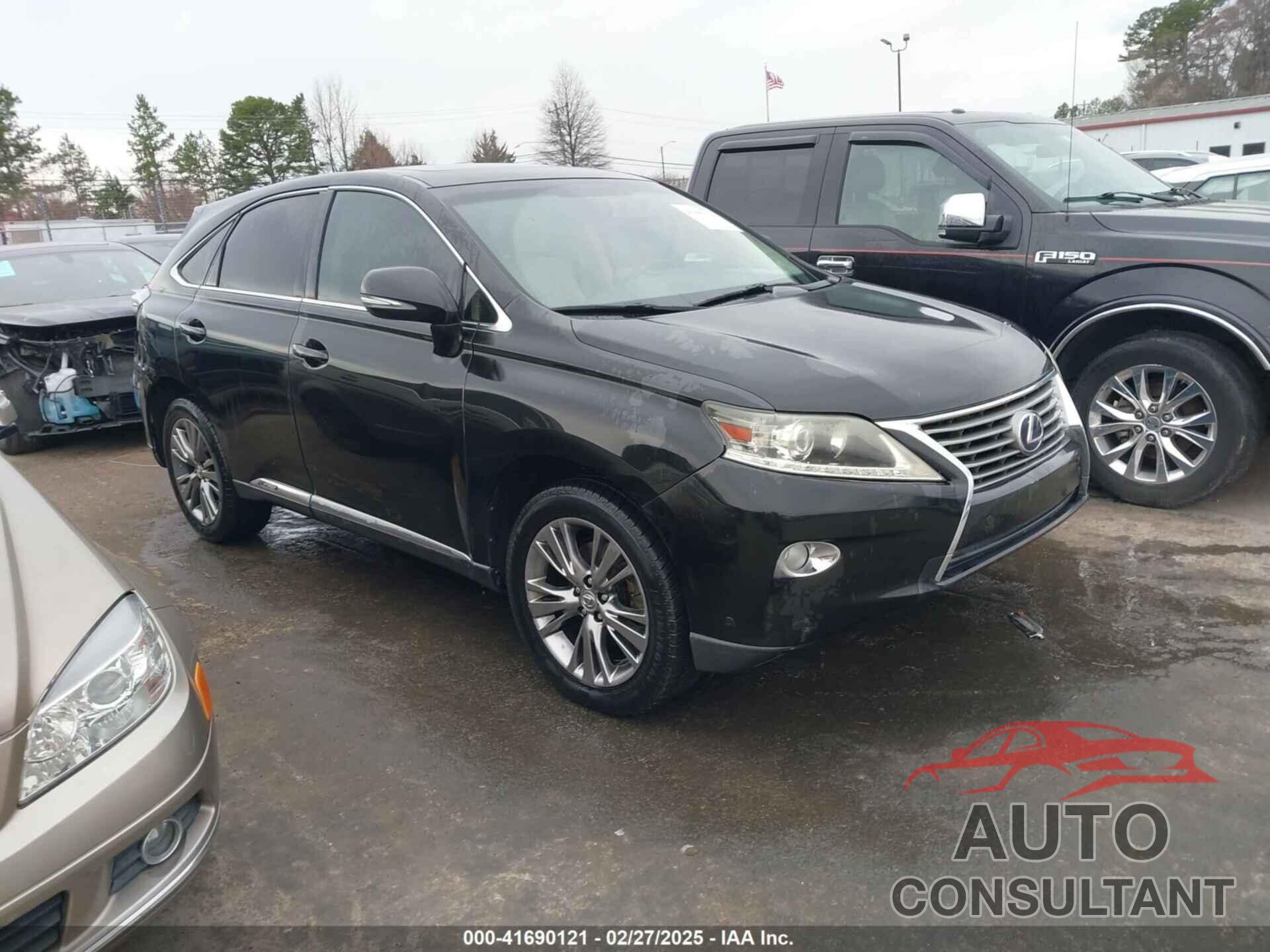 LEXUS RX 450H 2013 - JTJZB1BA3D2007447