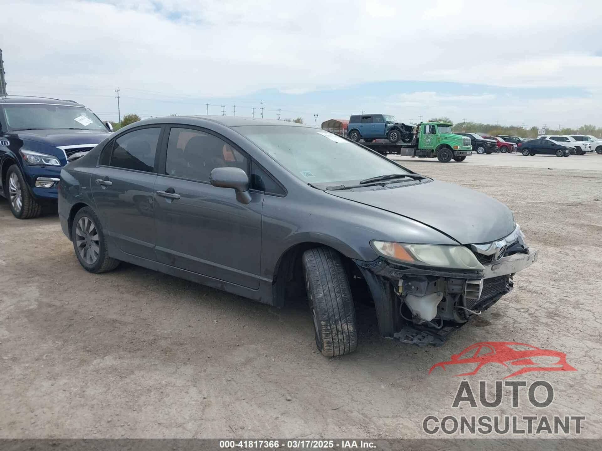 HONDA CIVIC 2010 - 19XFA1F98AE009542