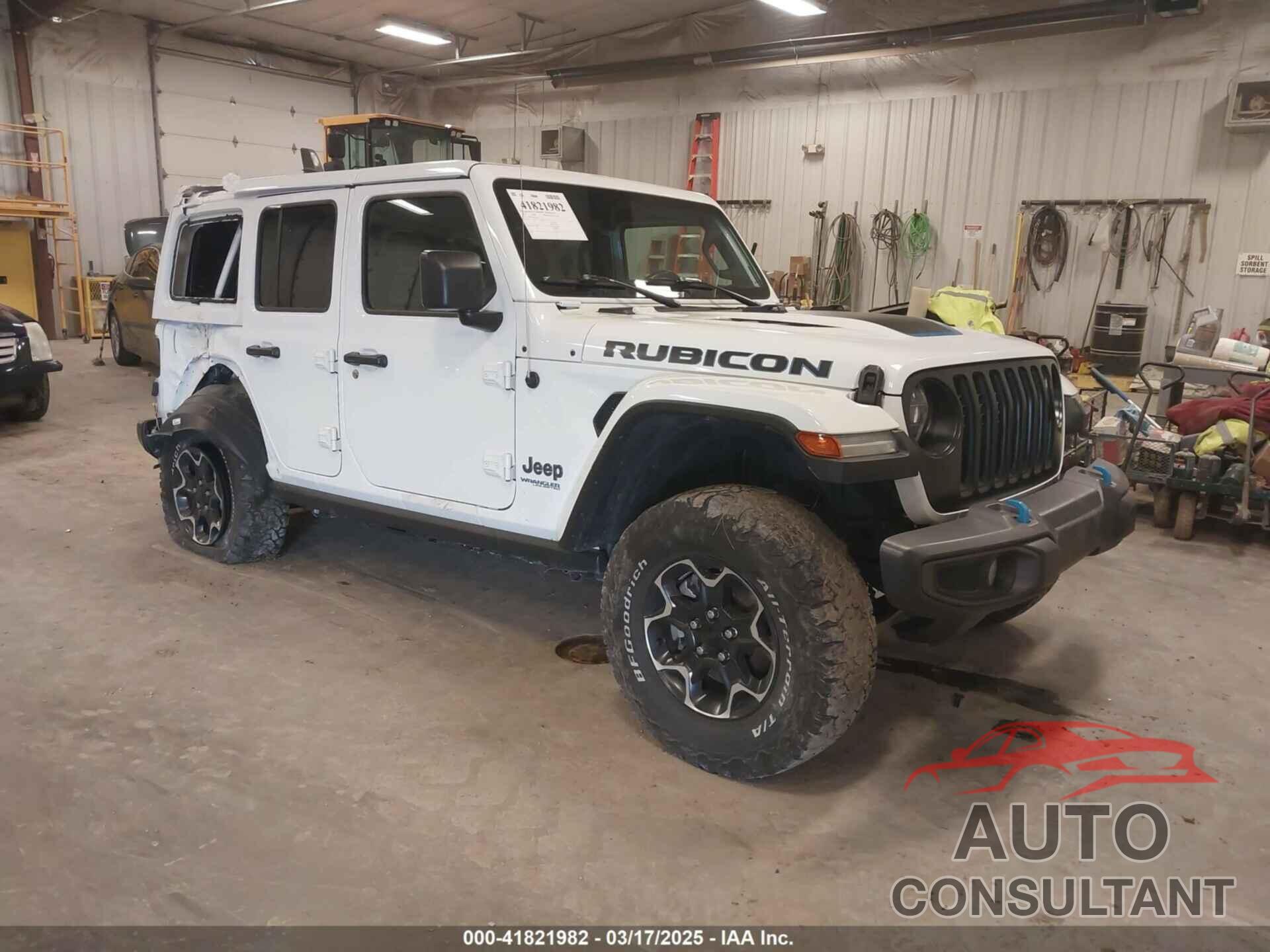 JEEP WRANGLER 4XE 2022 - 1C4JJXR61NW264155