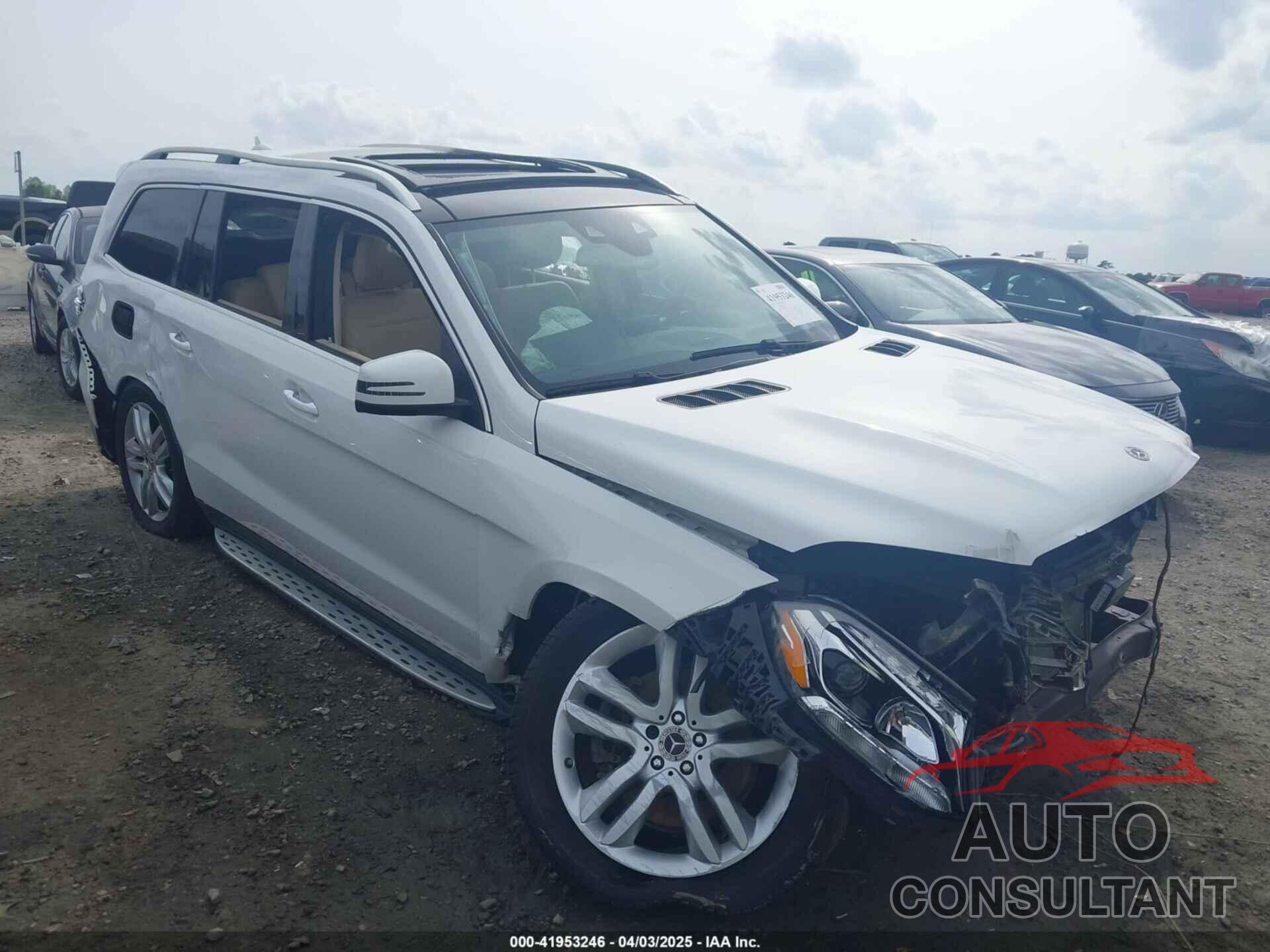 MERCEDES-BENZ GLS 450 2017 - 4JGDF6EE2HA989945