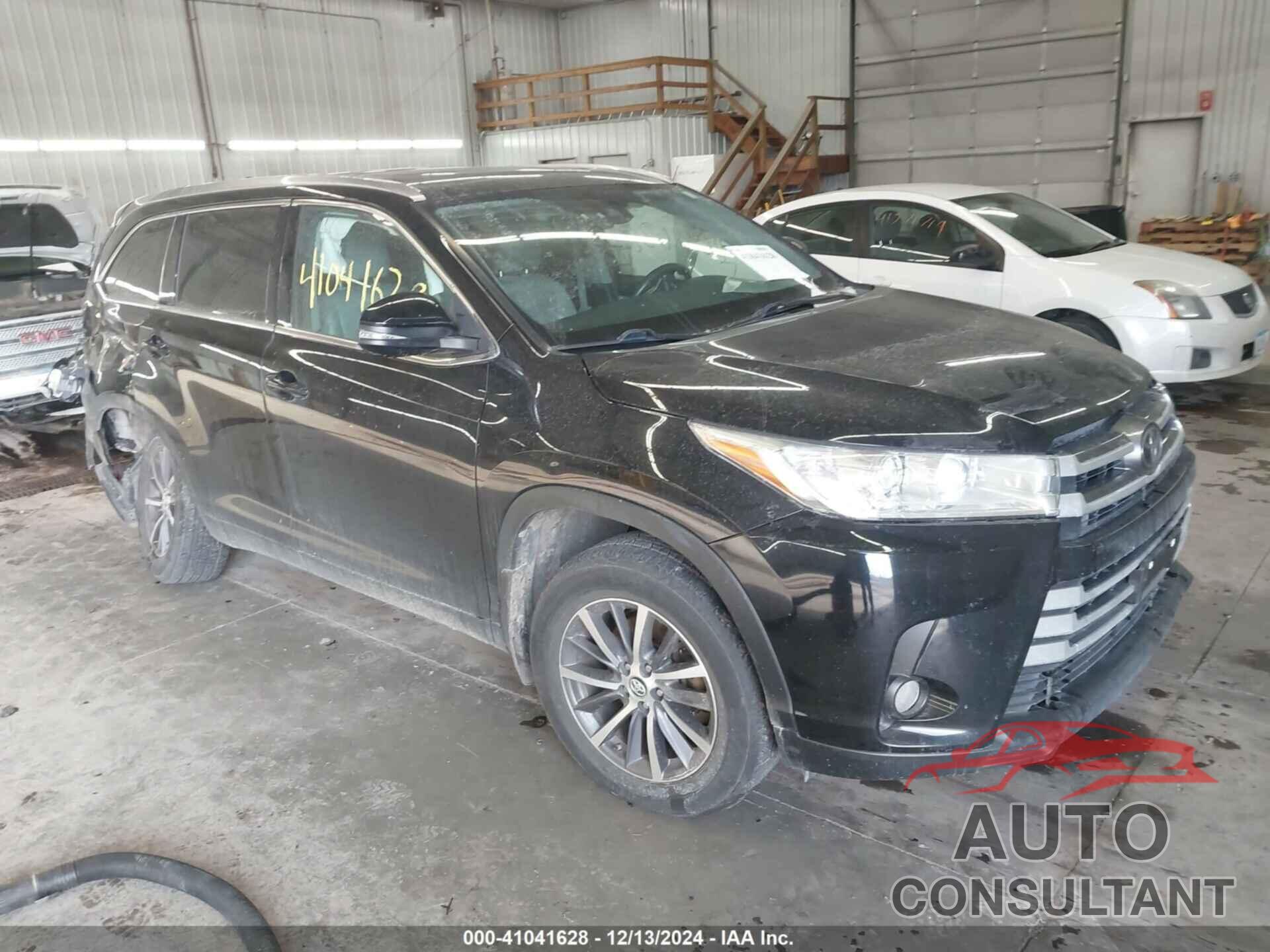 TOYOTA HIGHLANDER 2017 - 5TDJZRFH4HS438167