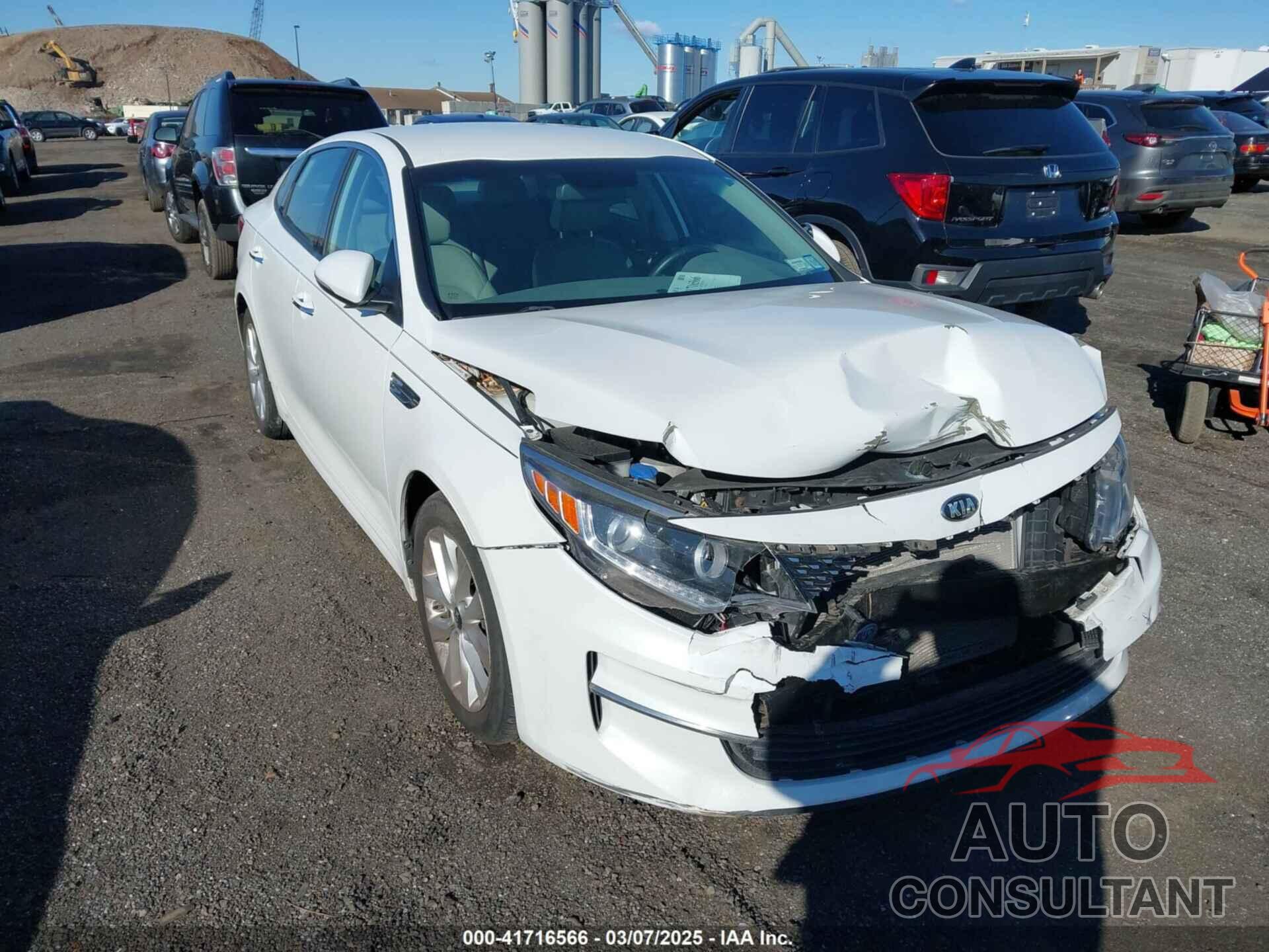 KIA OPTIMA 2016 - 5XXGU4L31GG040337