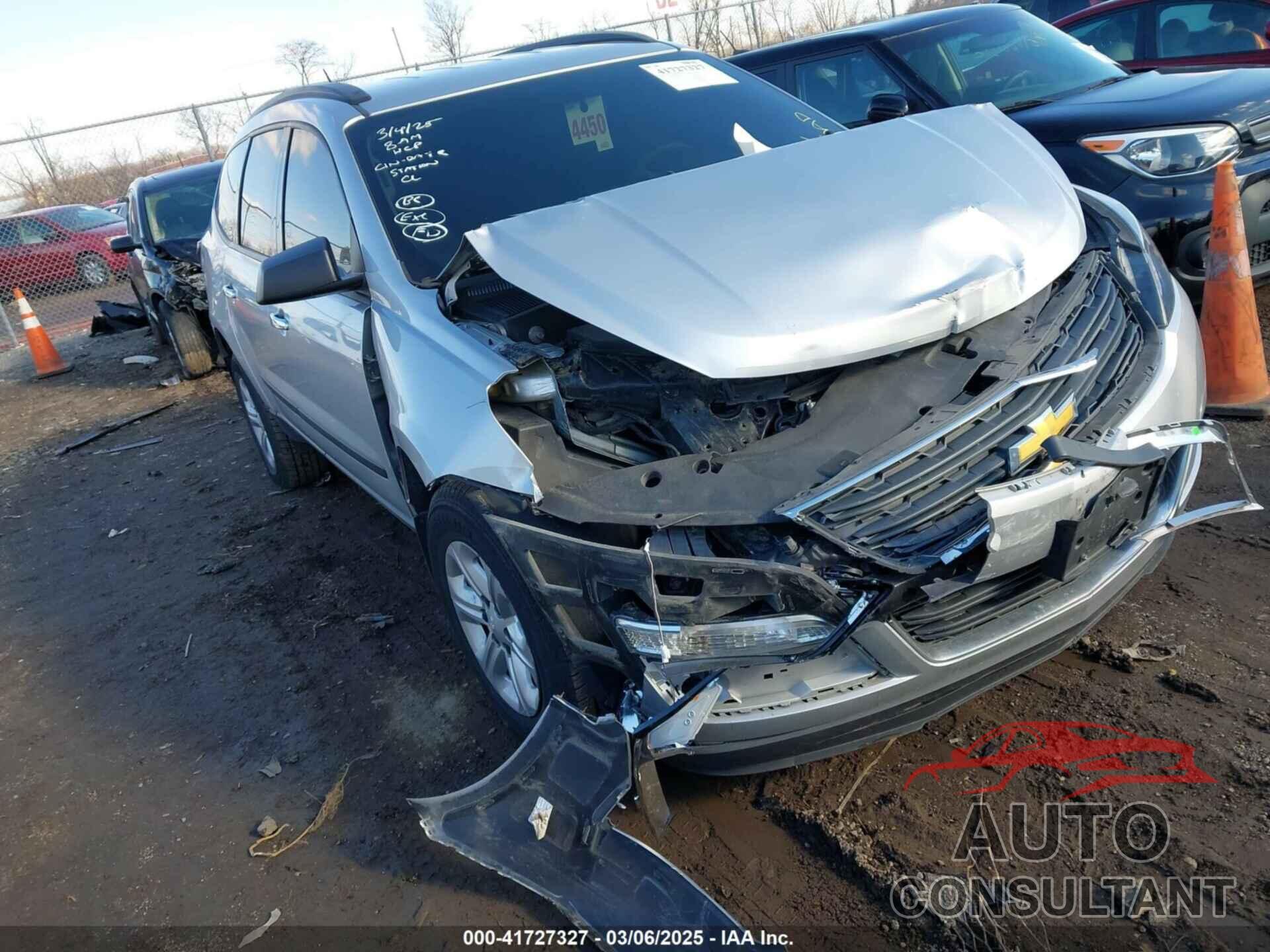 CHEVROLET TRAVERSE 2016 - 1GNKRFED7GJ247296