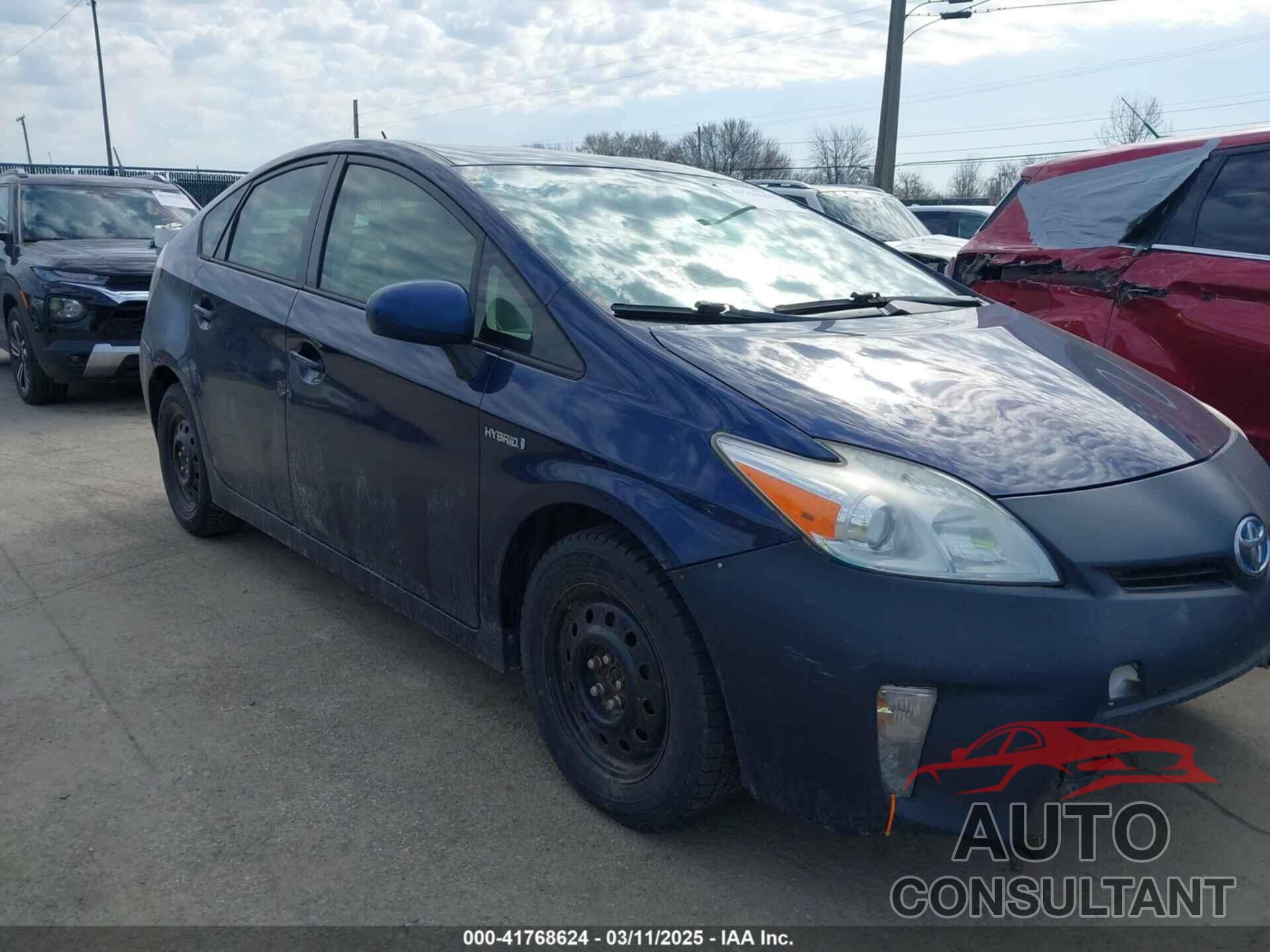 TOYOTA PRIUS 2012 - JTDKN3DUXC1538583