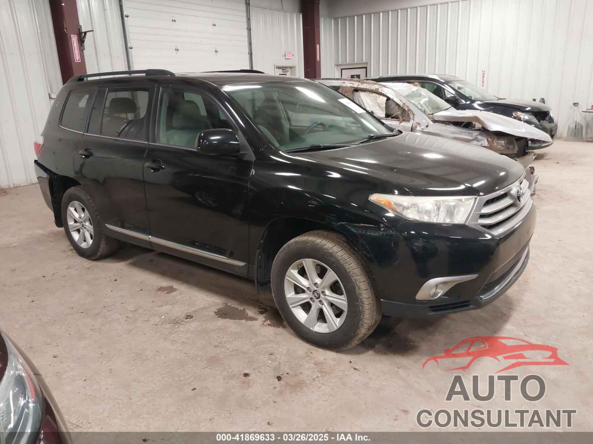 TOYOTA HIGHLANDER 2013 - 5TDBK3EH3DS256154