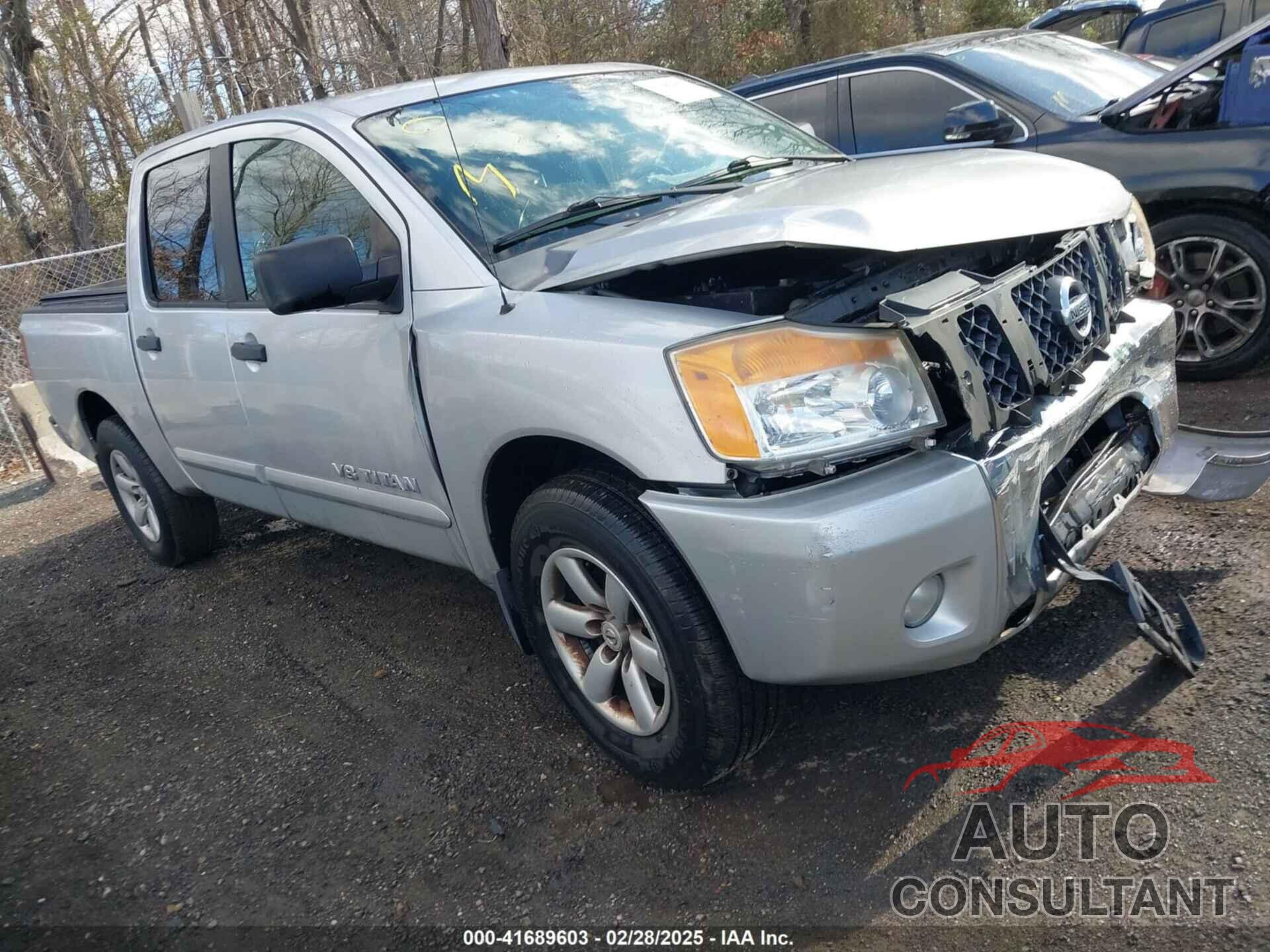 NISSAN TITAN 2012 - 1N6BA0EDXCN307763
