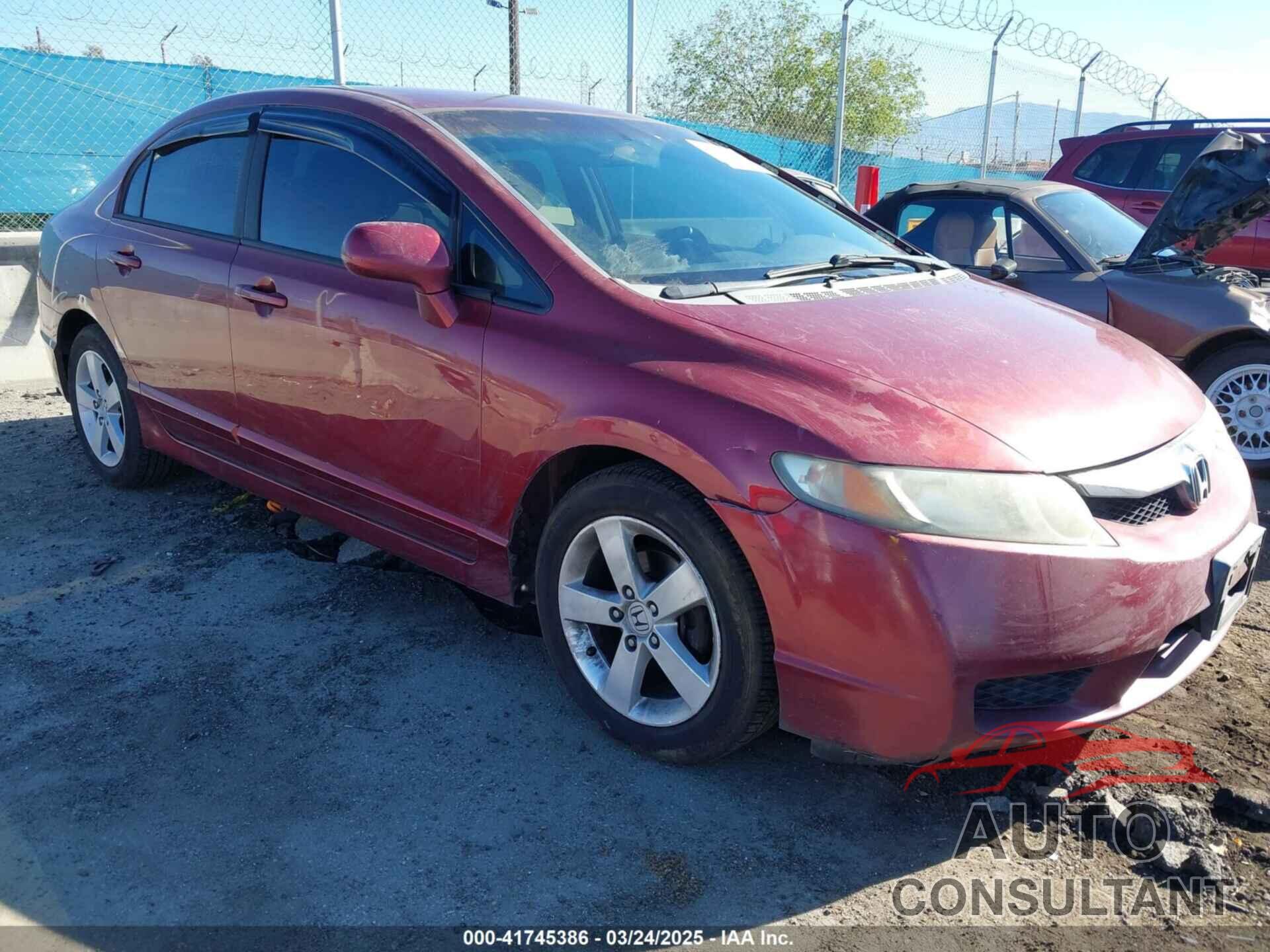 HONDA CIVIC 2009 - 19XFA165X9E033947