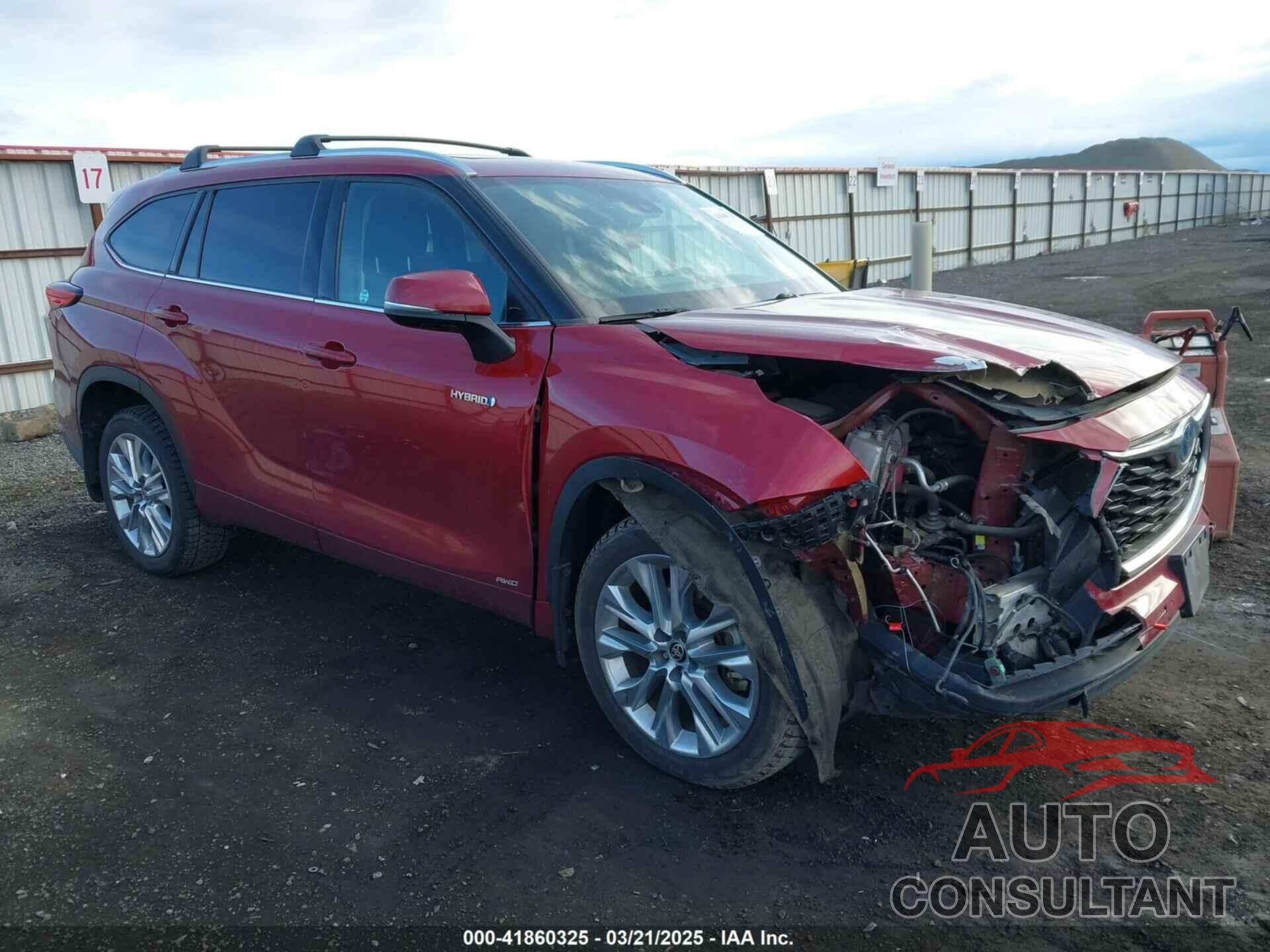 TOYOTA HIGHLANDER 2020 - 5TDXBRCHXLS004587