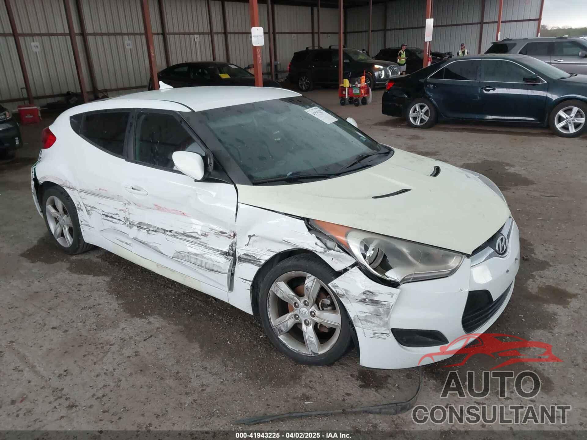 HYUNDAI VELOSTER 2014 - KMHTC6AD0EU194145
