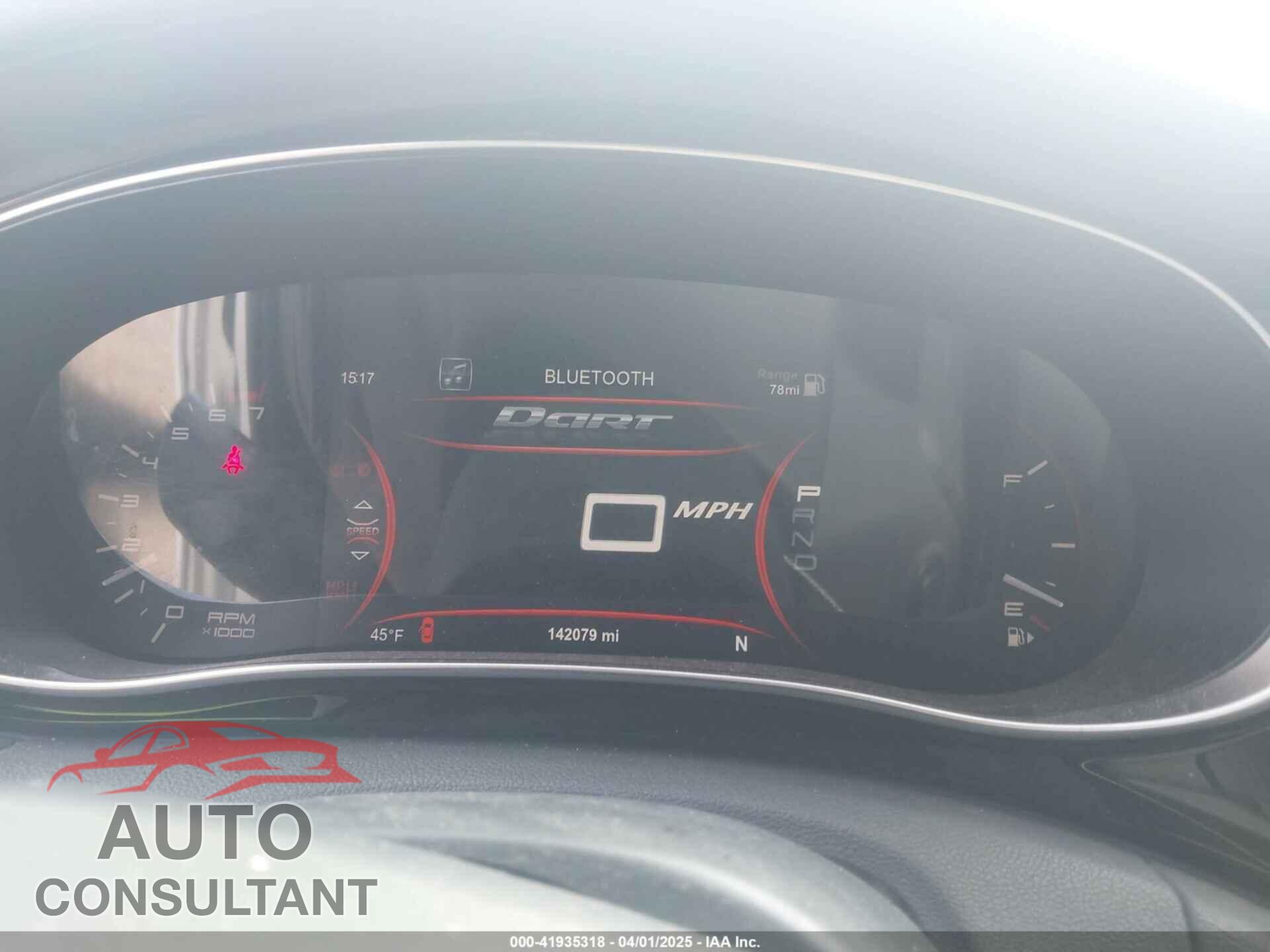 DODGE DART 2013 - 1C3CDFCA4DD123053
