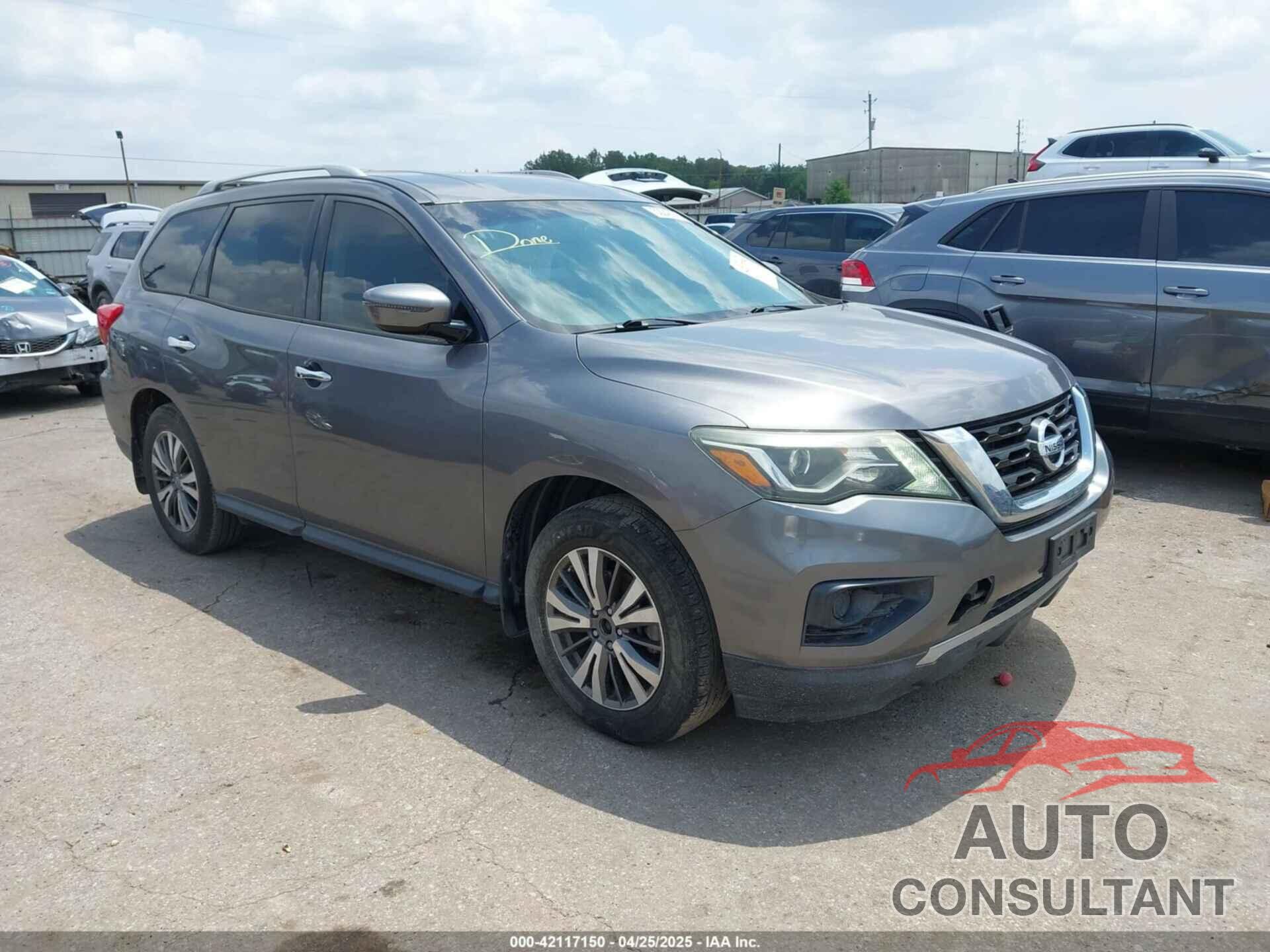 NISSAN PATHFINDER 2017 - 5N1DR2MN9HC687008