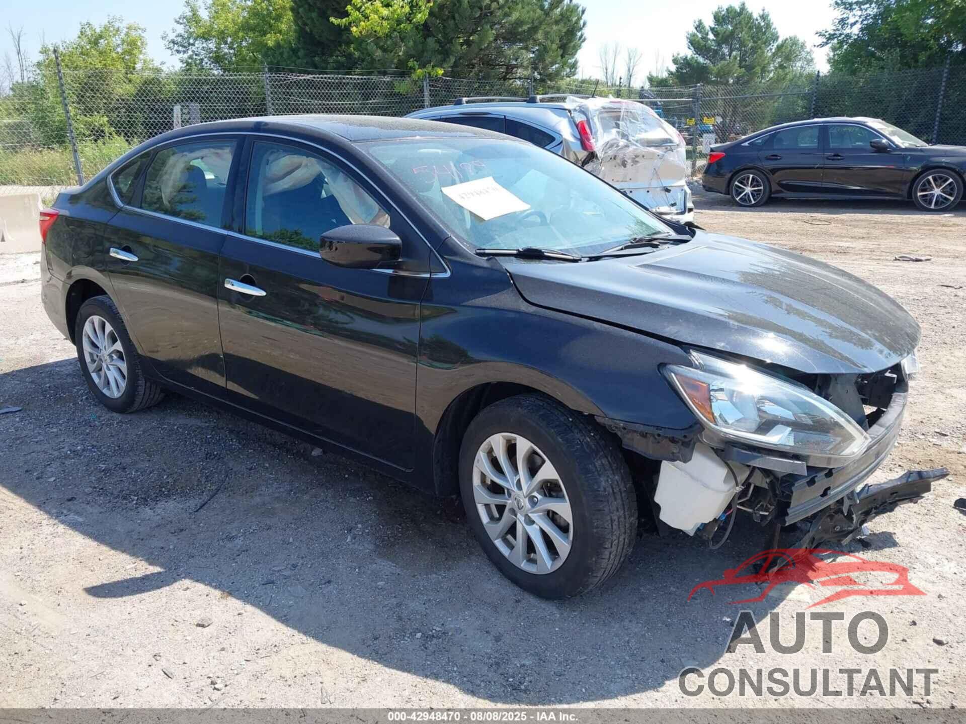 NISSAN SENTRA 2019 - 3N1AB7AP7KY412849