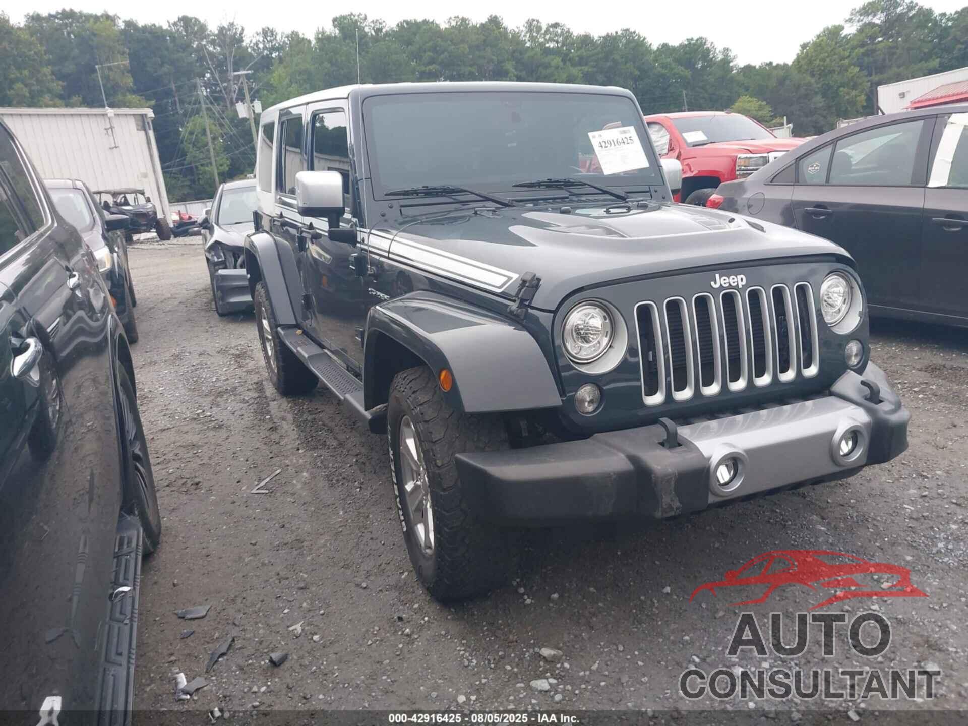 JEEP WRANGLER UNLIMITED 2017 - 1C4BJWEG1HL691564