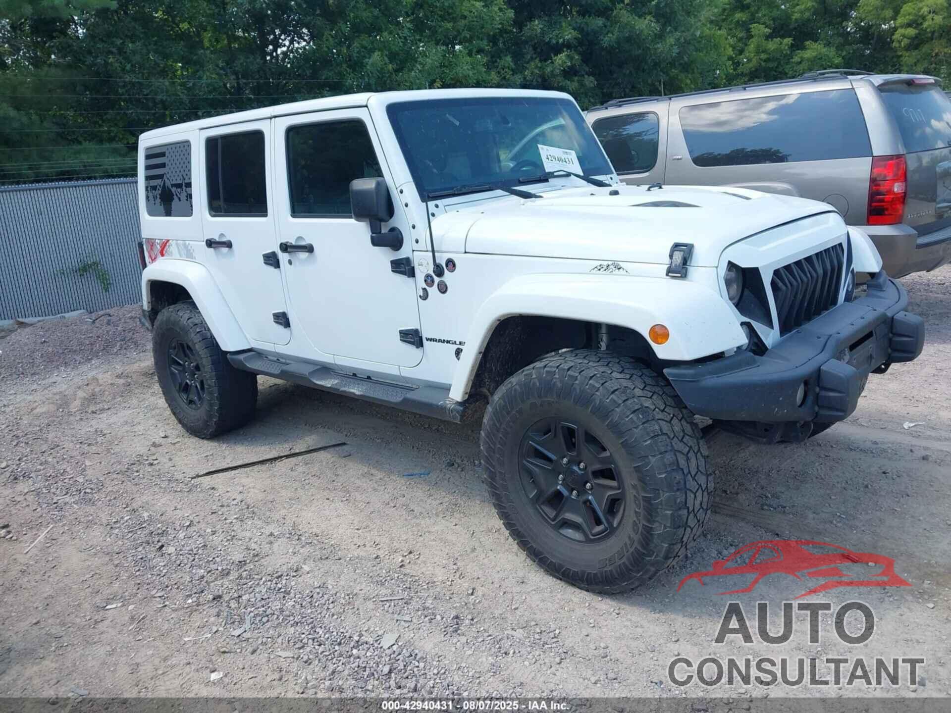 JEEP WRANGLER UNLIMITED 2016 - 1C4BJWEG6GL173187