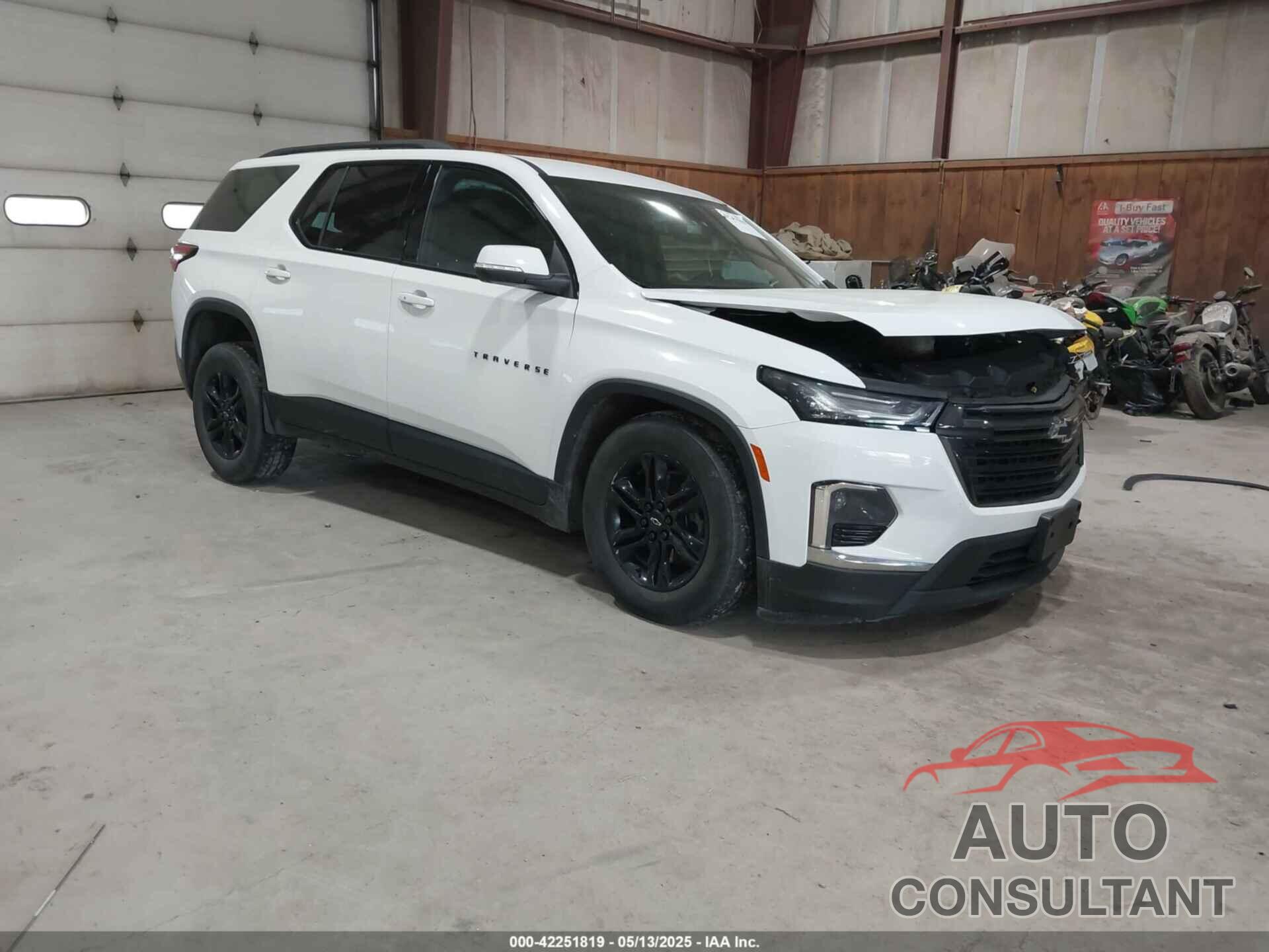 CHEVROLET TRAVERSE 2022 - 1GNEVGKWXNJ126618