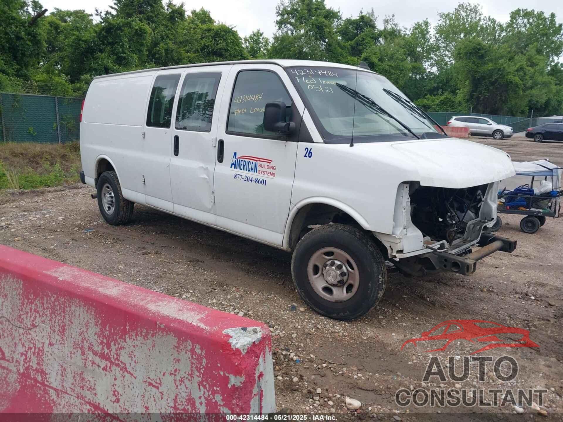 CHEVROLET EXPRESS 2500 2019 - 1GCWGBFG0K1195312