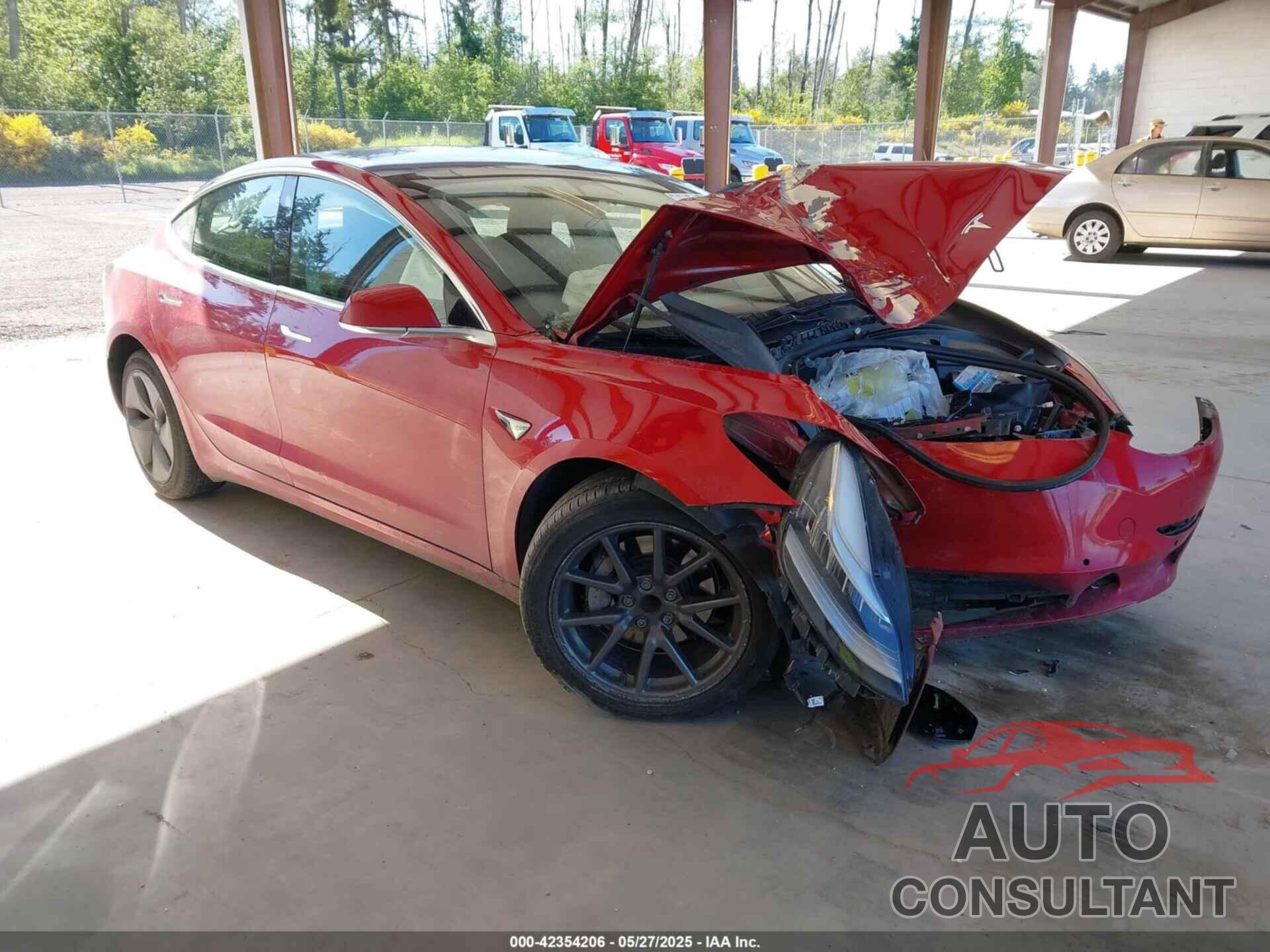 TESLA MODEL 3 2019 - 5YJ3E1EA7KF299156