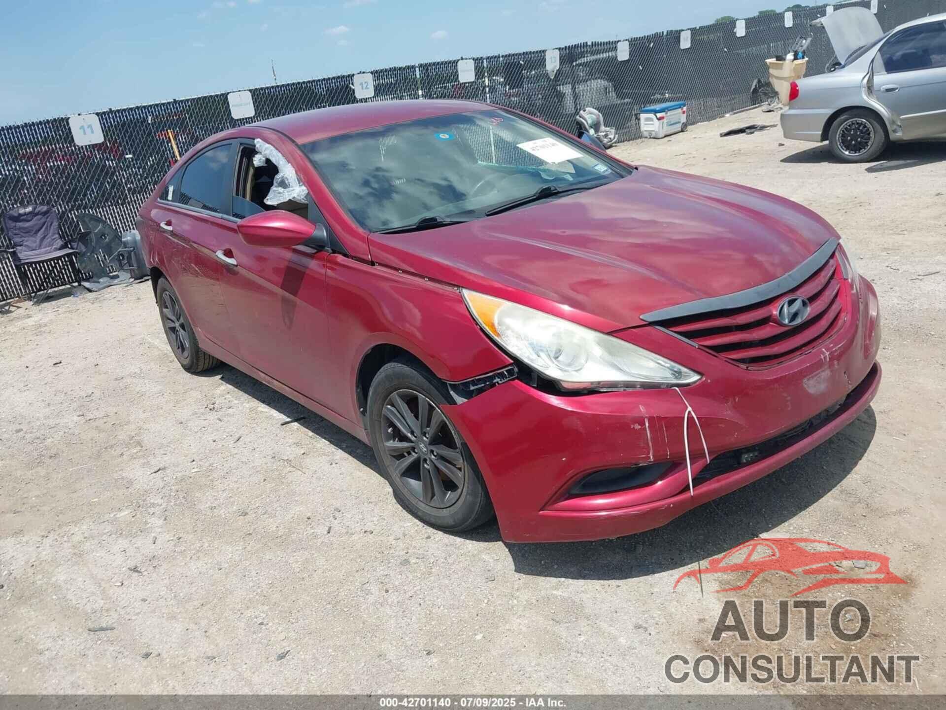HYUNDAI SONATA 2013 - 5NPEB4AC0DH727812