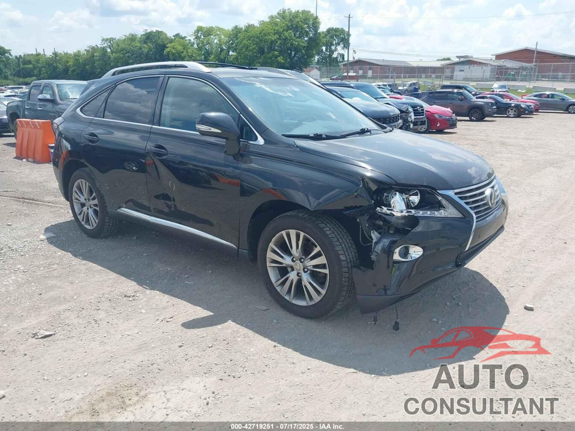 LEXUS RX 350 2013 - 2T2ZK1BA9DC102806