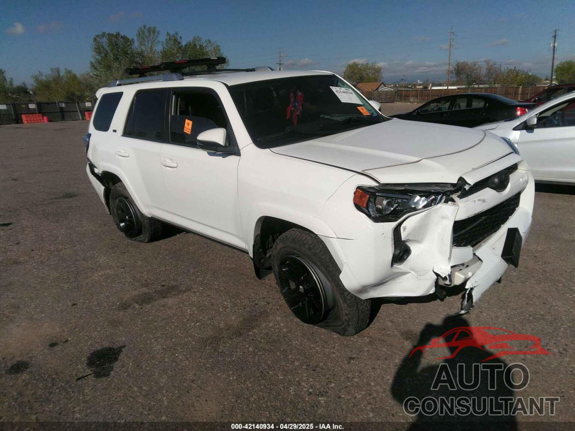 TOYOTA 4RUNNER 2017 - JTEBU5JR5H5415297