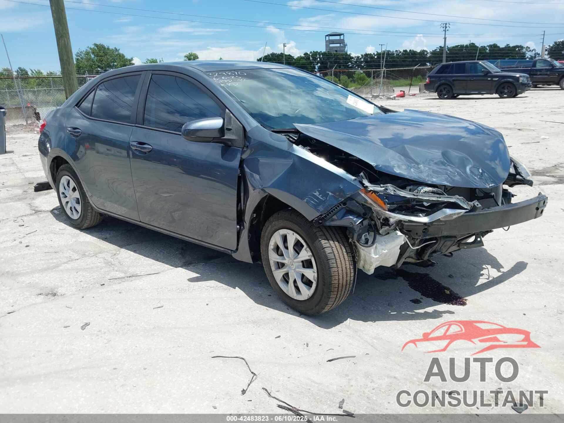 TOYOTA COROLLA 2016 - 2T1BURHE7GC630647