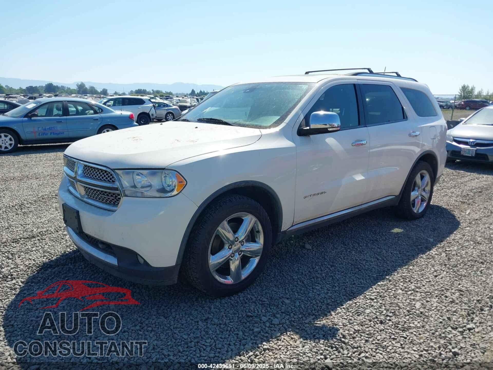 DODGE DURANGO 2012 - 1C4RDJEG4CC131247