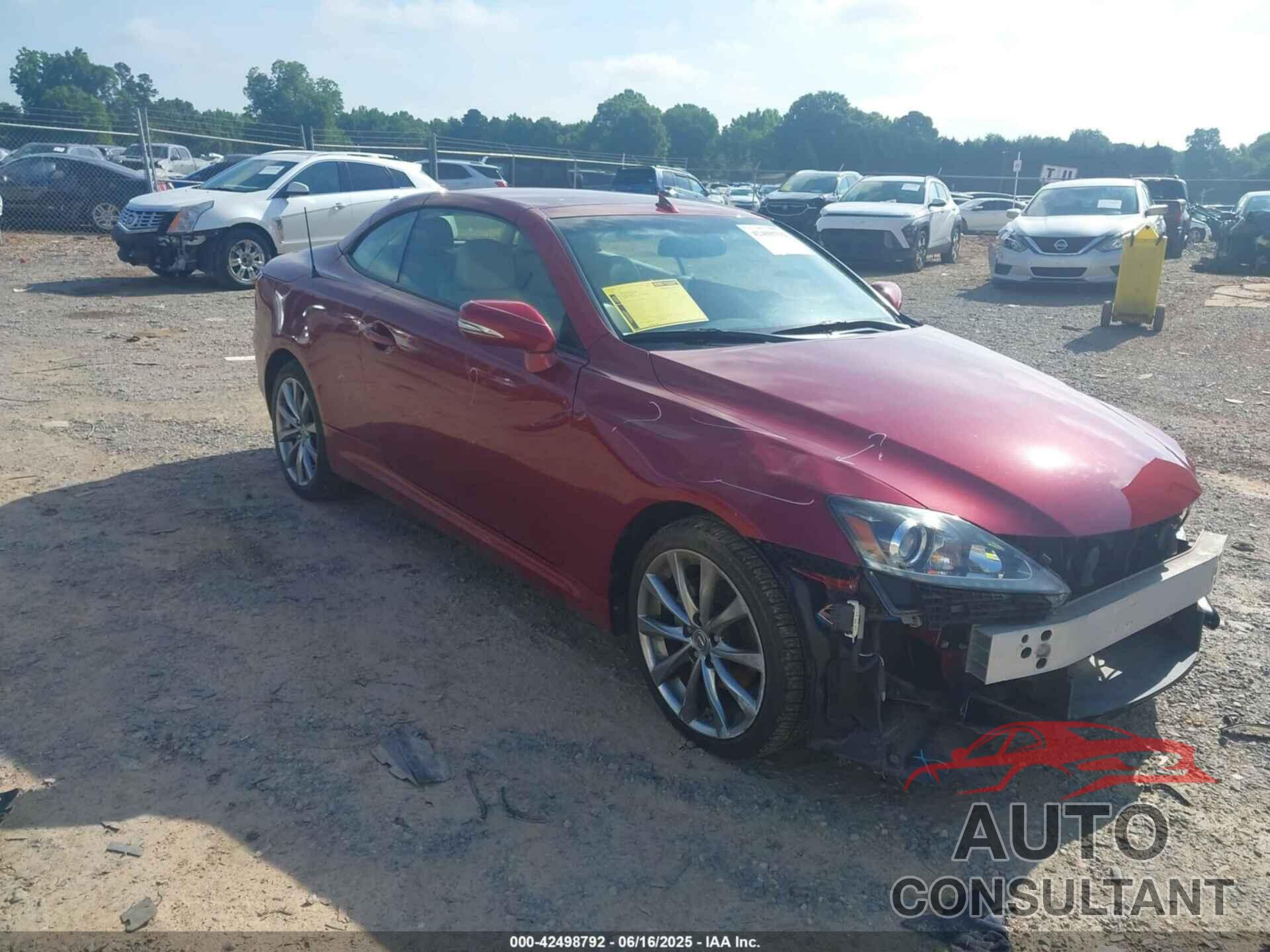 LEXUS IS 250C 2014 - JTHFF2C21E2531283