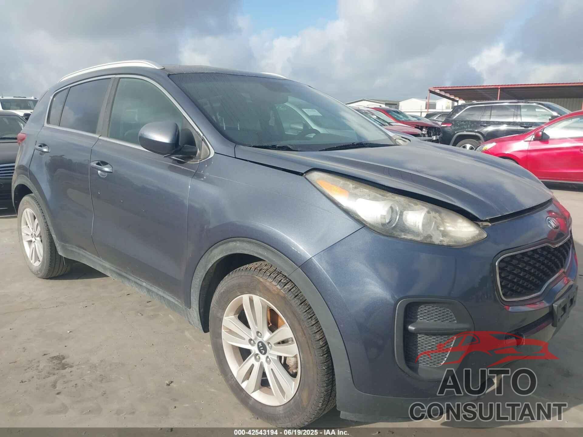 KIA SPORTAGE 2017 - KNDPM3AC4H7132582