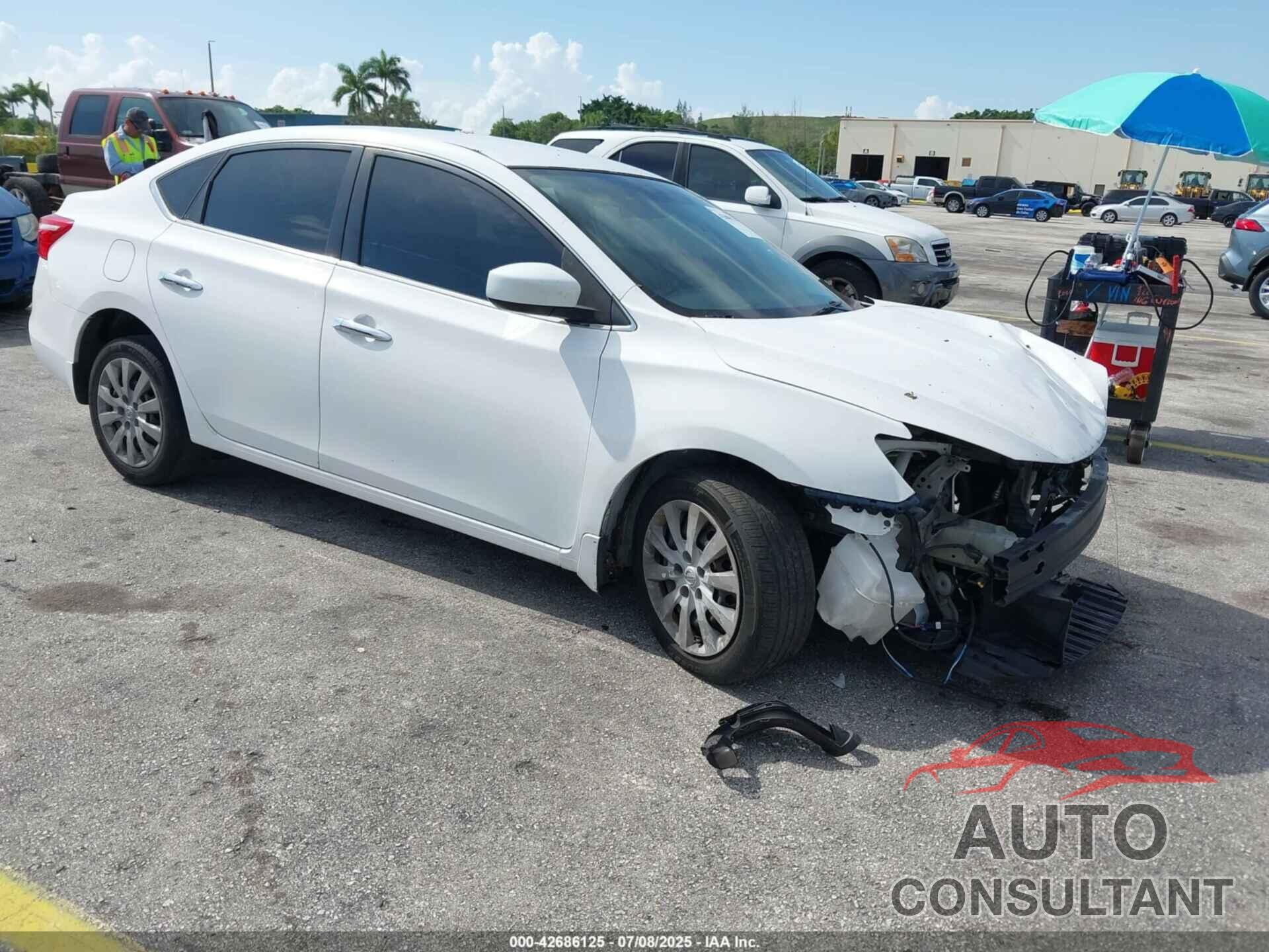 NISSAN SENTRA 2017 - 3N1AB7AP0HY298489