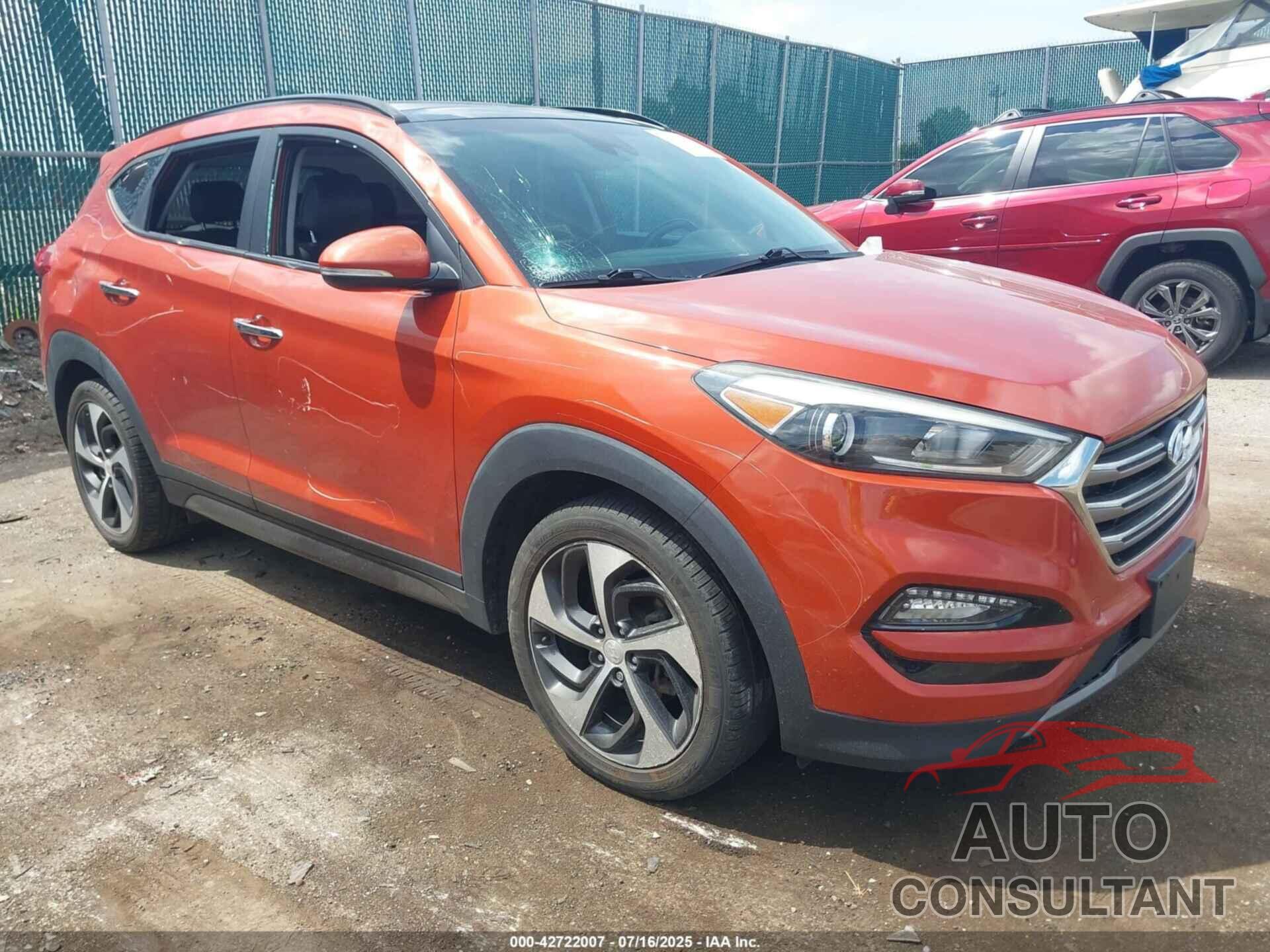 HYUNDAI TUCSON 2016 - KM8J3CA21GU043502