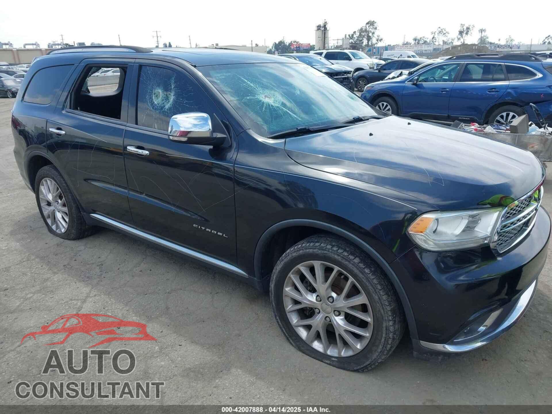 DODGE DURANGO 2014 - 1C4RDHEG7EC300852