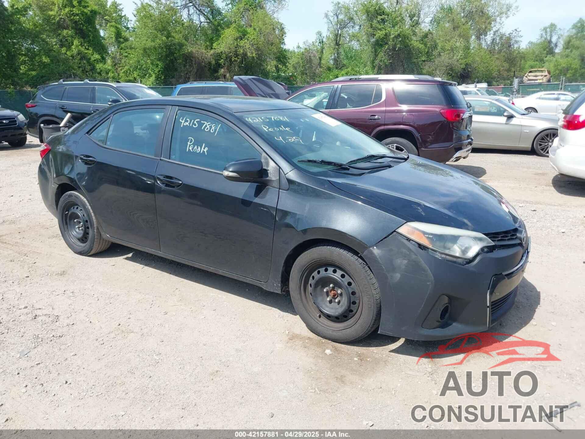 TOYOTA COROLLA 2016 - 2T1BURHE3GC676931