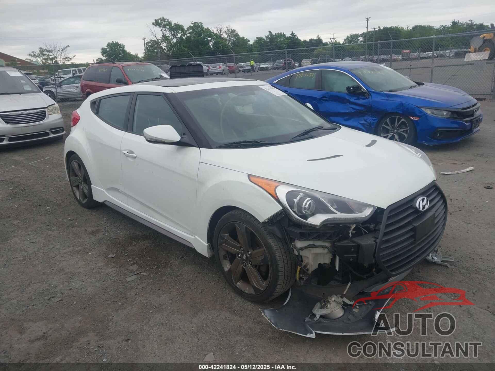 HYUNDAI VELOSTER 2015 - KMHTC6AE9FU232644