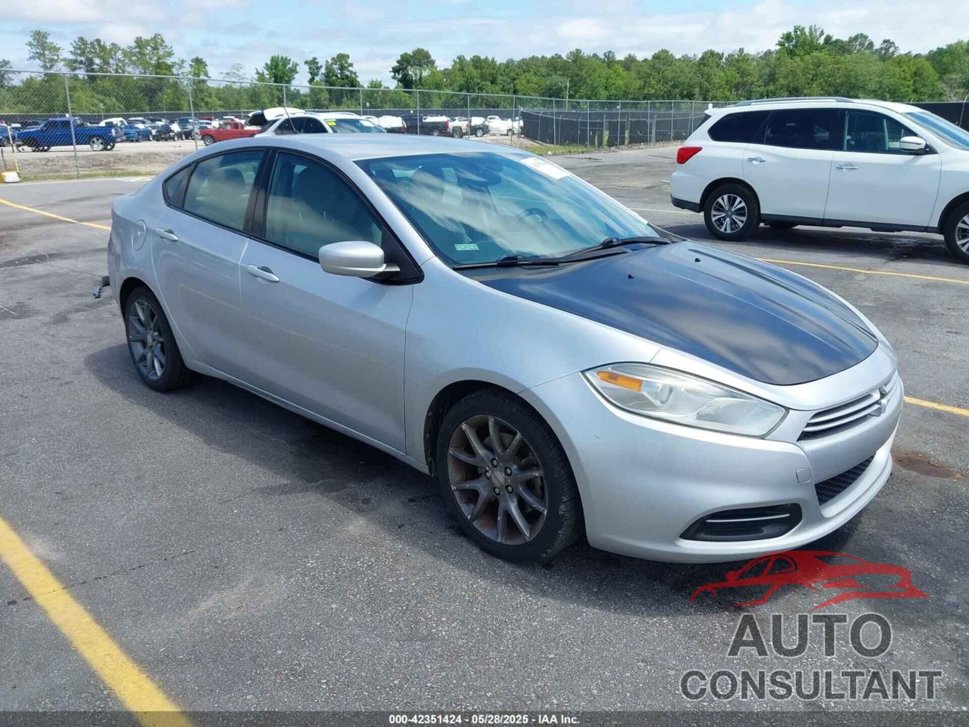 DODGE DART 2013 - 1C3CDFBA3DD139648