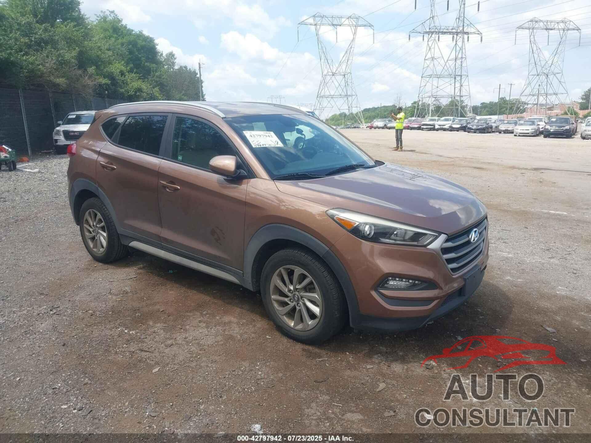 HYUNDAI TUCSON 2017 - KM8J33A40HU431811