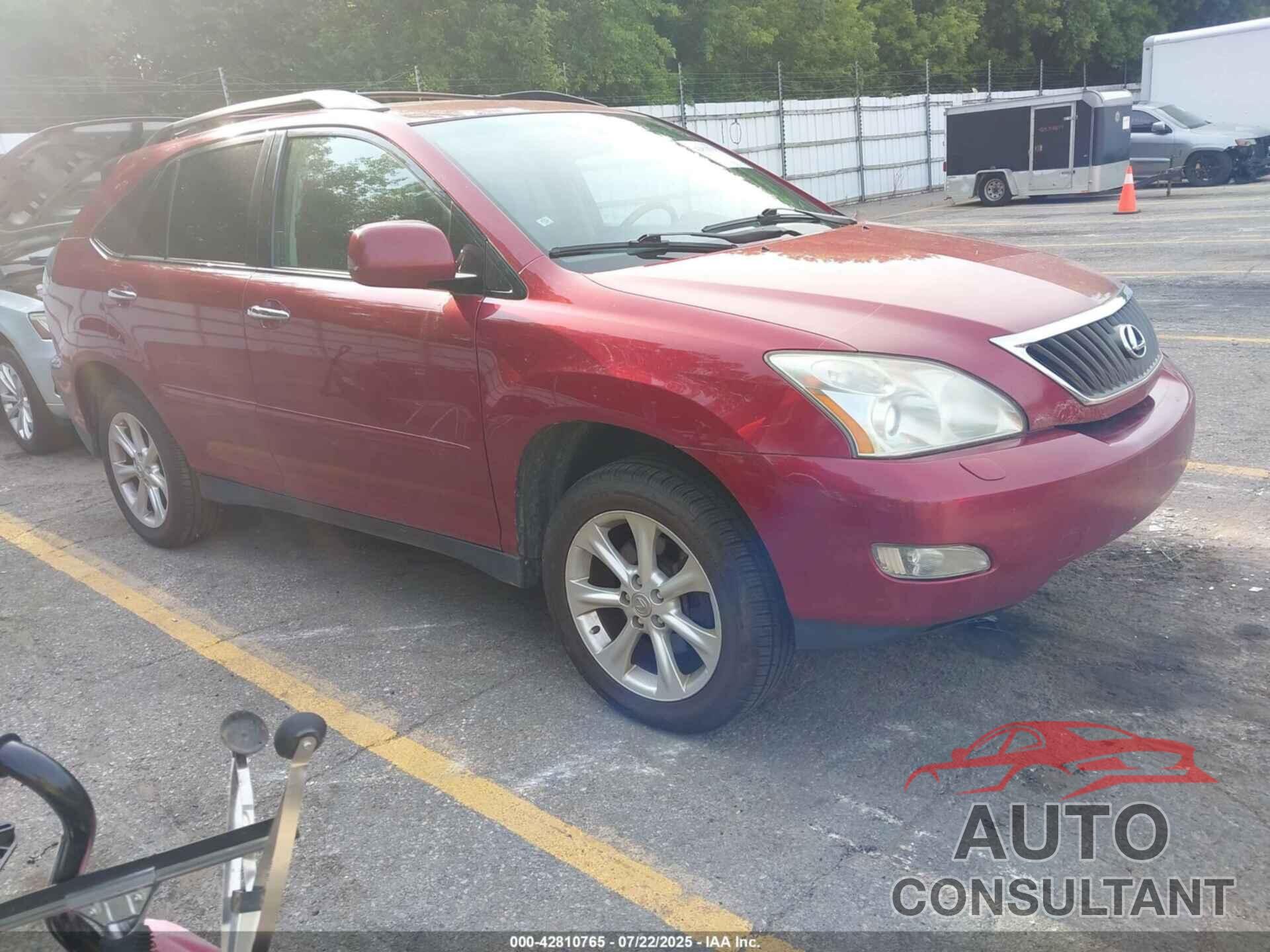 LEXUS RX 350 2009 - 2T2HK31U29C098995