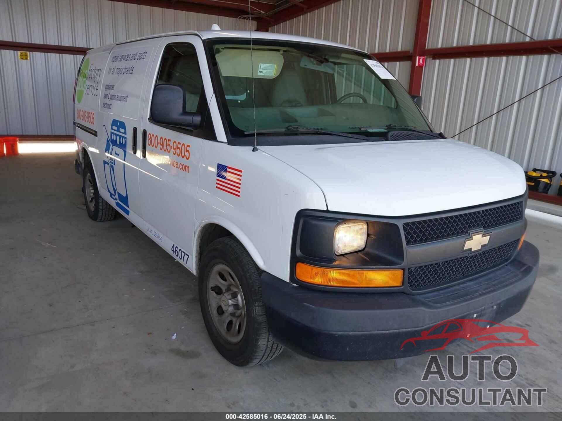 CHEVROLET EXPRESS 1500 2014 - 1GCSGAFX4E1165114