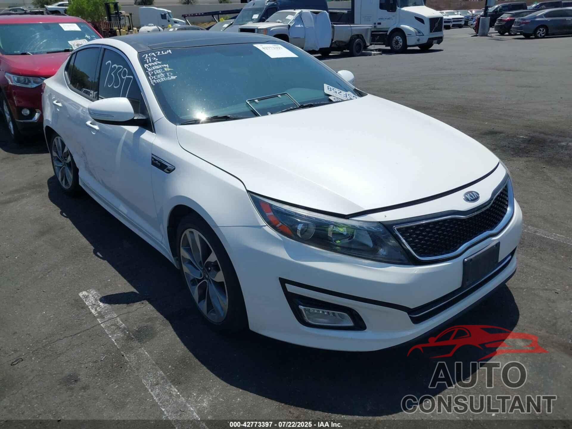 KIA OPTIMA 2014 - 5XXGR4A6XEG266937