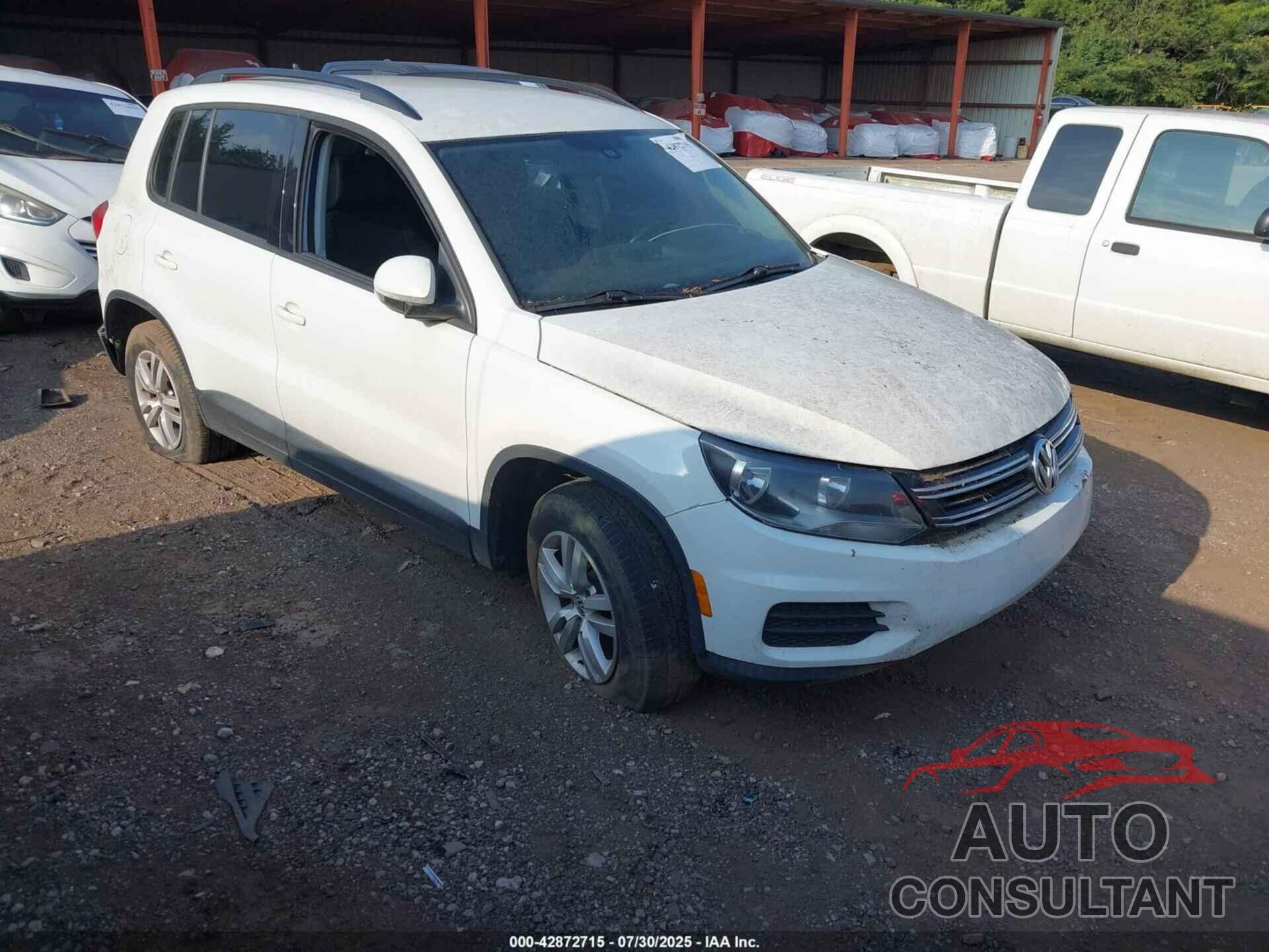 VOLKSWAGEN TIGUAN 2017 - WVGAV7AX3HK028235
