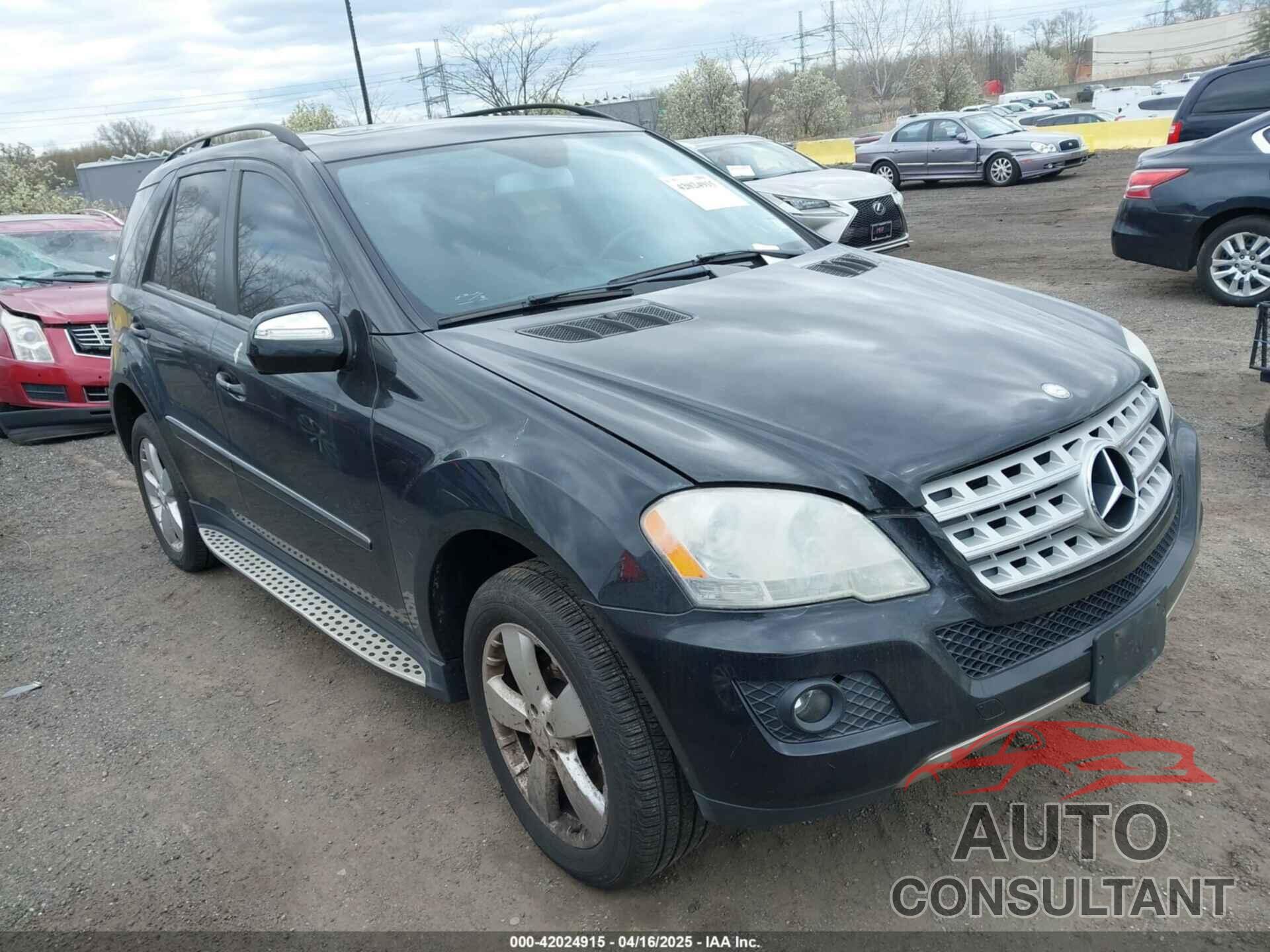 MERCEDES-BENZ ML 350 2009 - 4JGBB86E09A470827