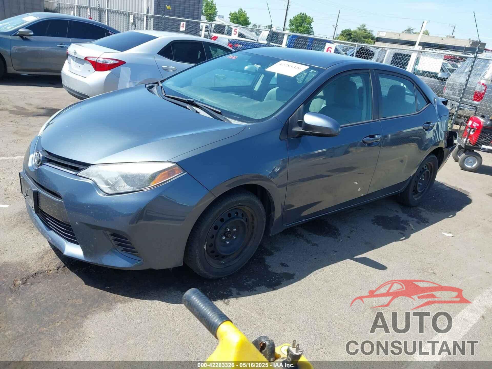 TOYOTA COROLLA 2016 - 5YFBURHE9GP389948